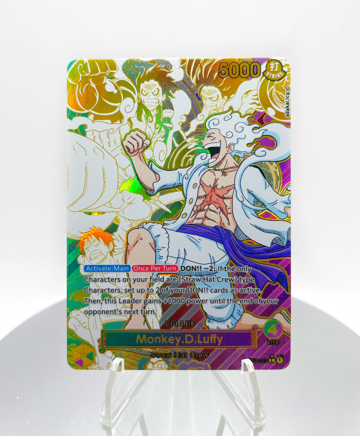 EB02 Monkey D Luffy “Green & Purple” (Collection Series)