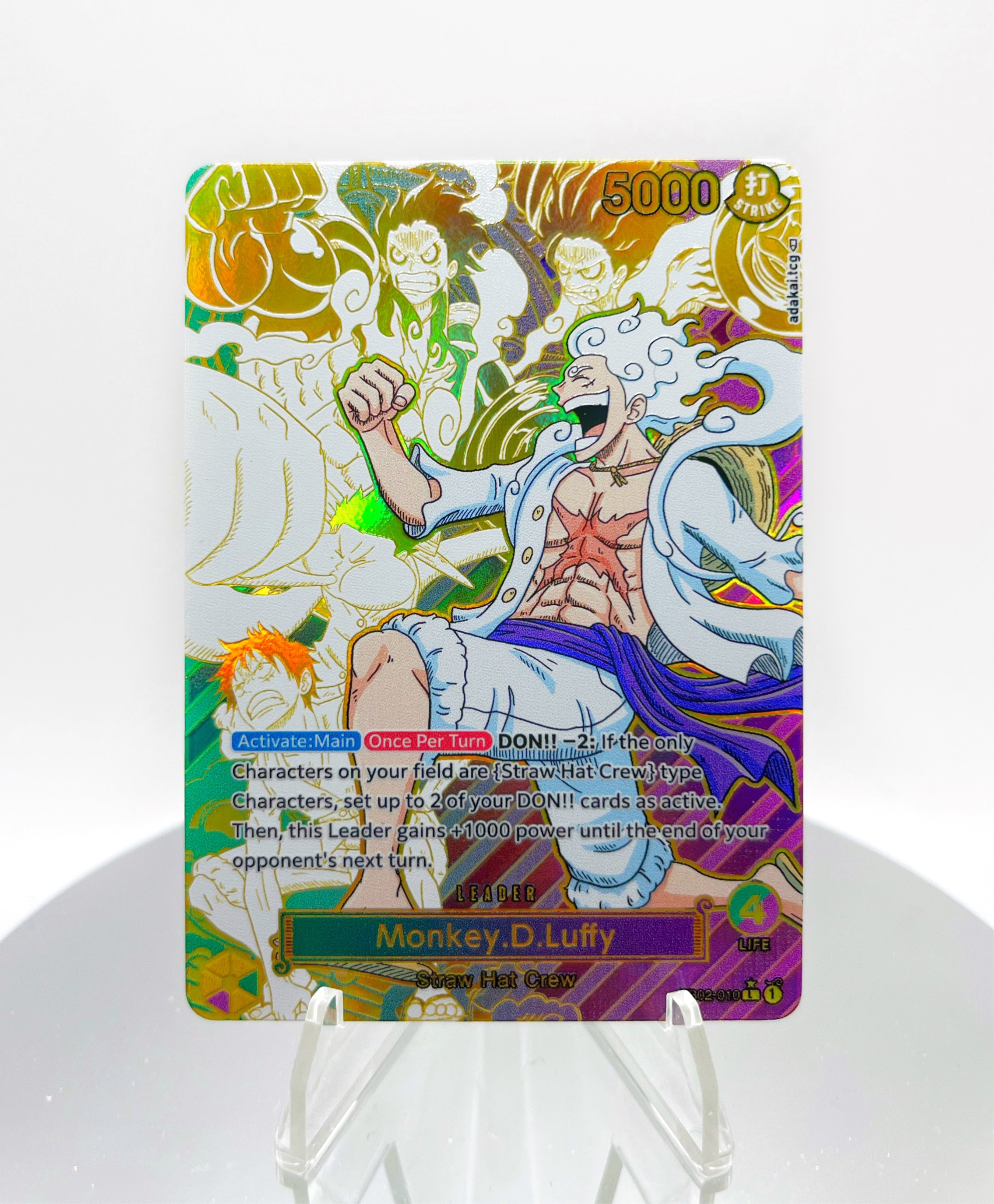 EB02 Monkey D Luffy “Green & Purple” (Collection Series)