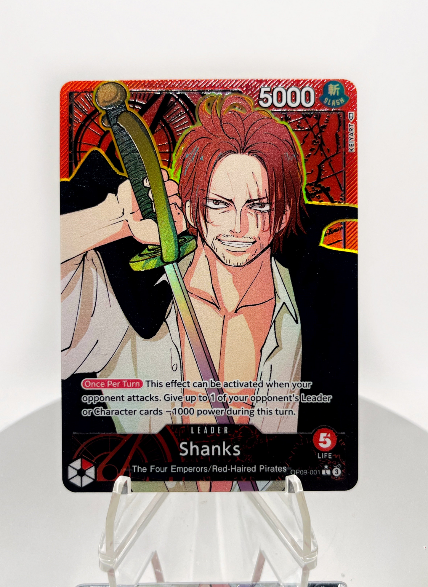 OP09 Shanks (Artist: Keiyart)