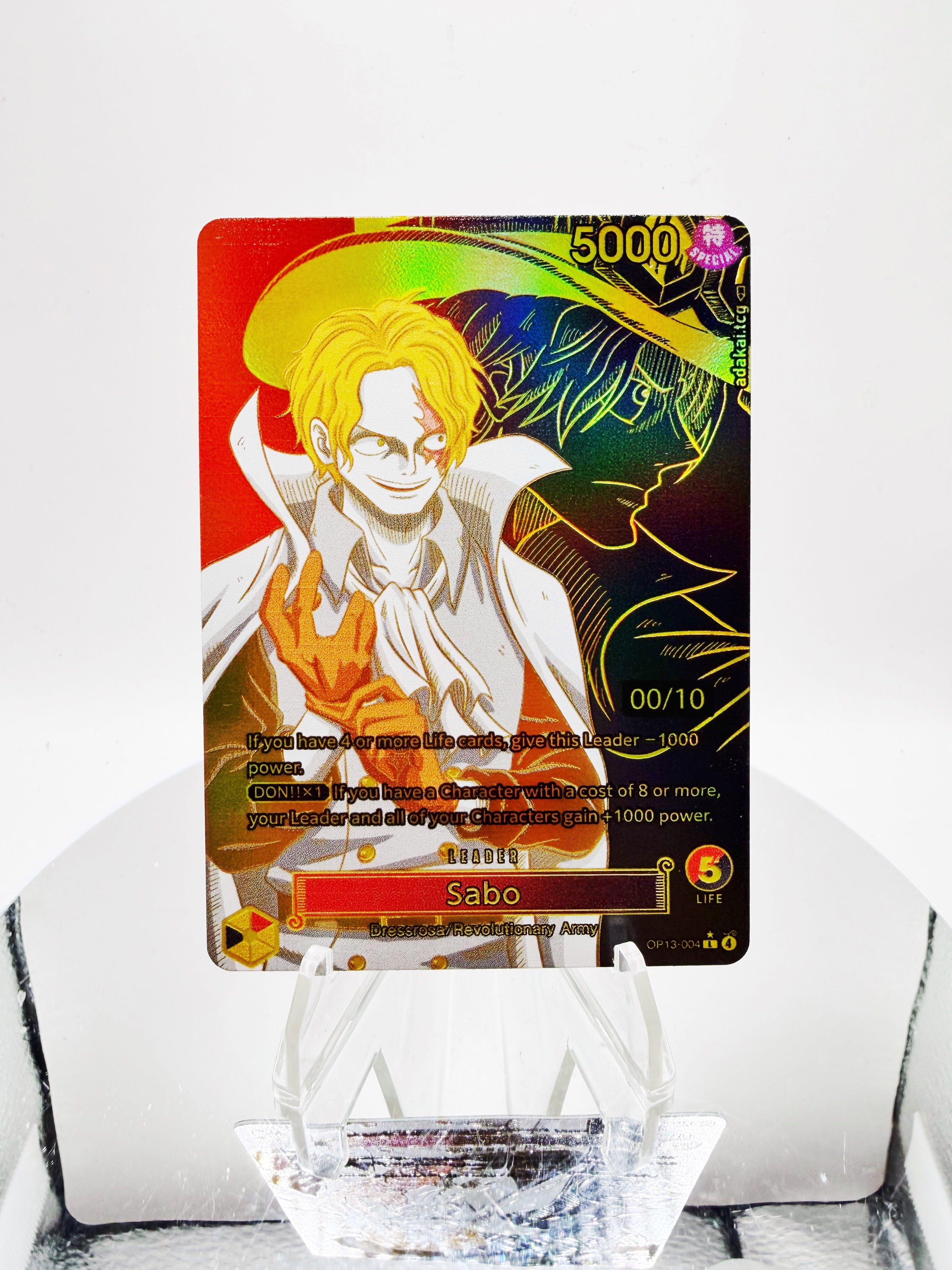 OP13 Sabo "Divine Gold" (Serialized ColorFoil)
