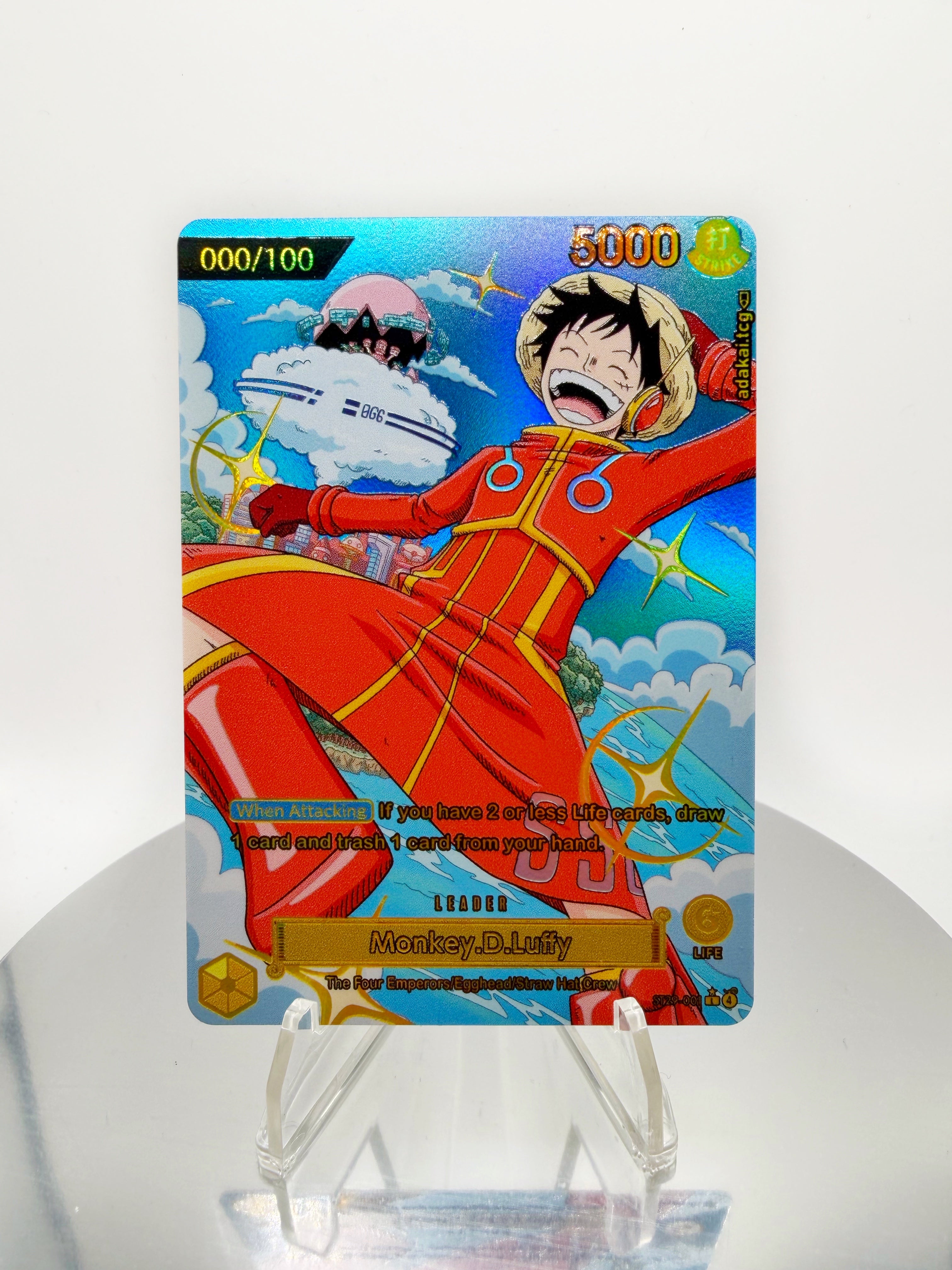 ST29 Monkey D Luffy Full Art (Serialized) Custom Art