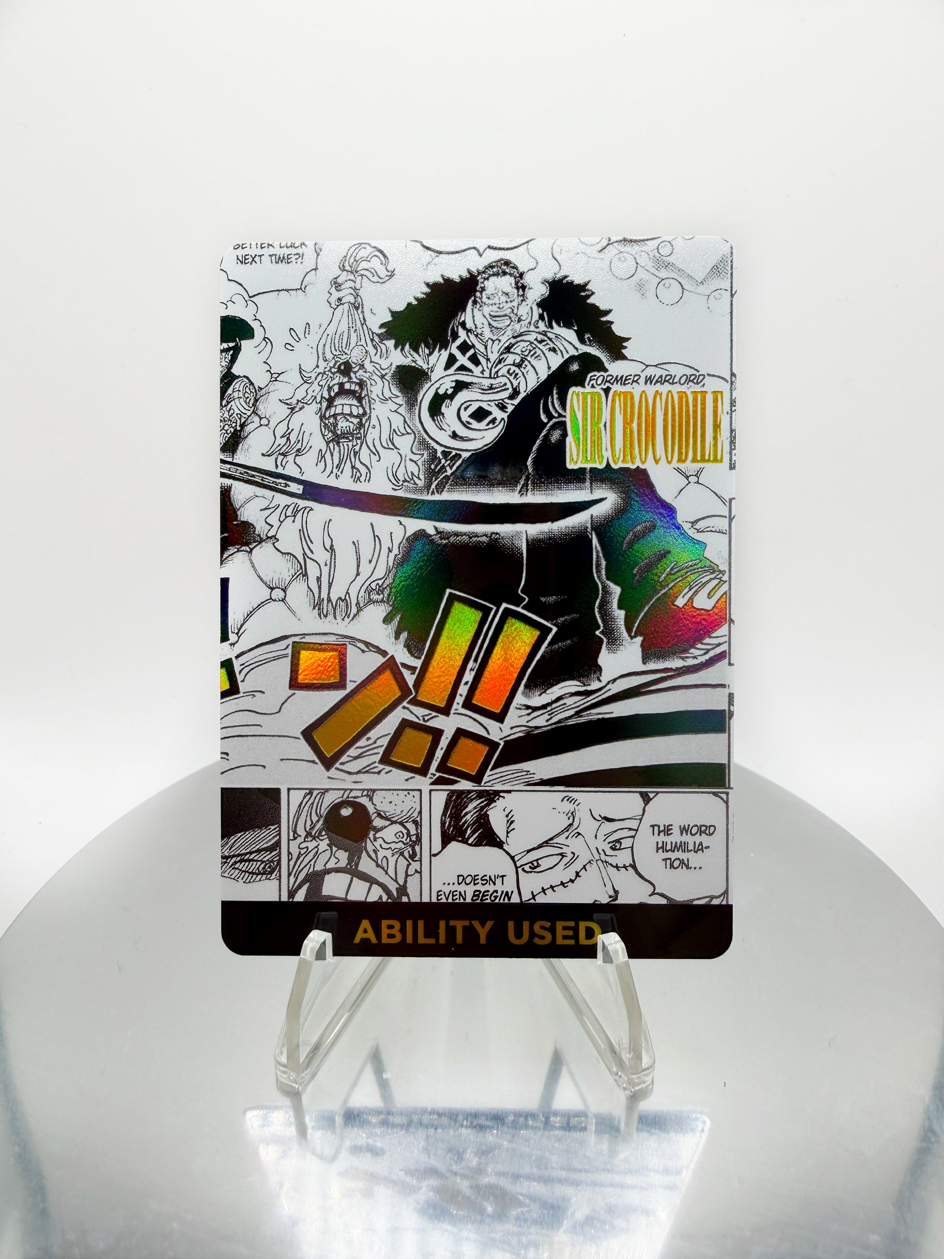 OP14 Crocodile (PREMIUM ABILITY CARD)