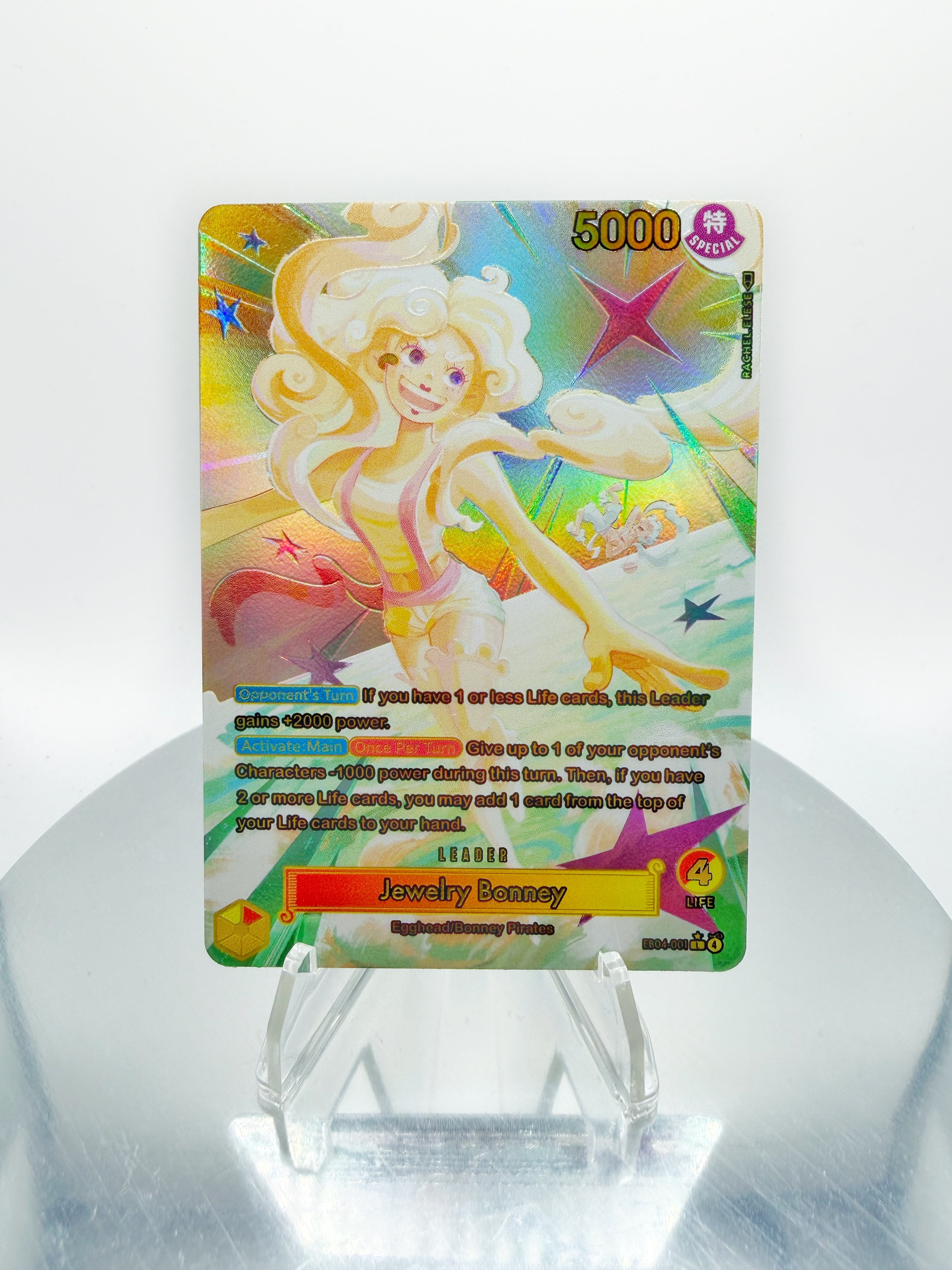 EB04 Jewelry Bonney “Sunrise” (Artist: Rachel Elese) Custom Art