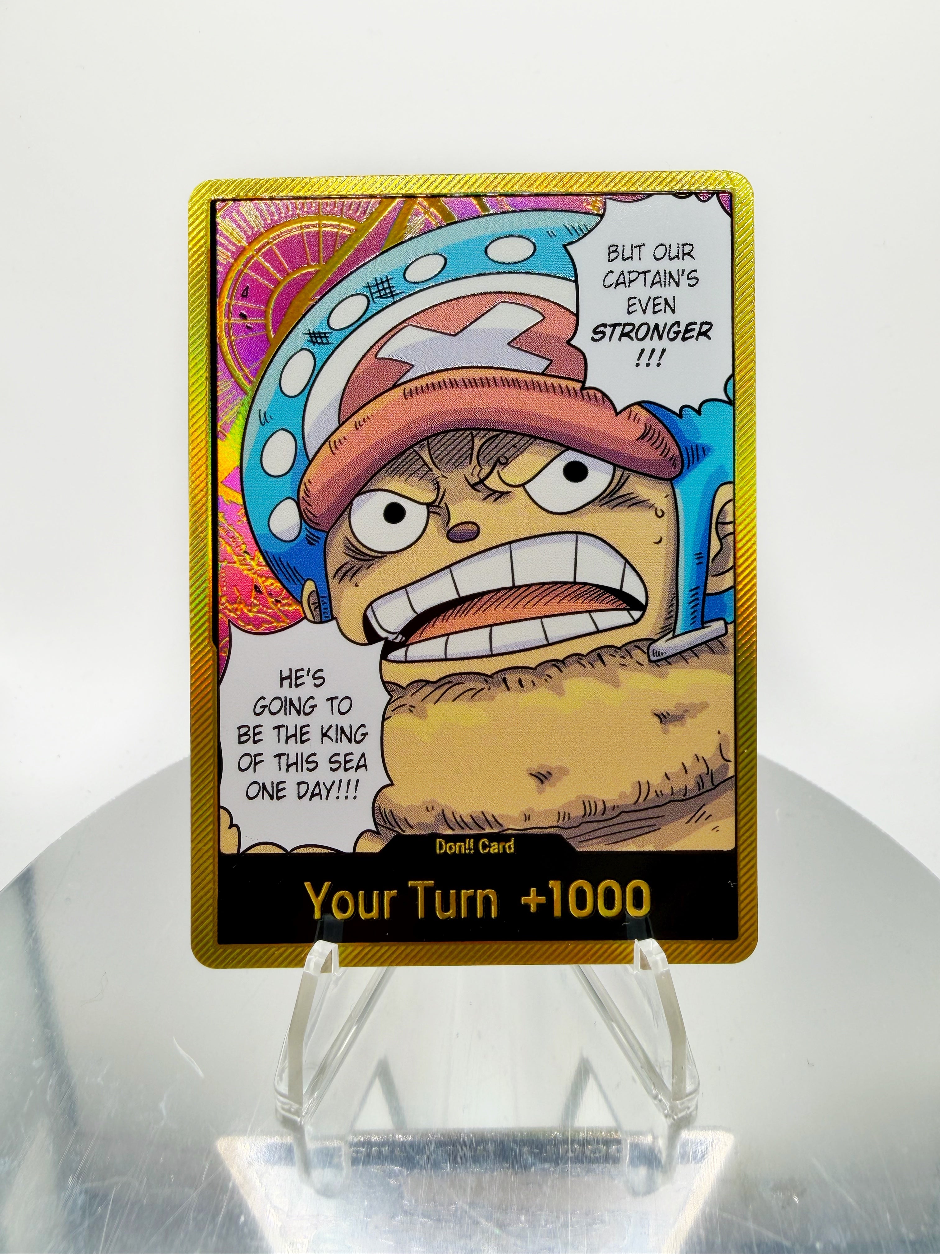 PREMIUM DON!! SET Luffy Will Be King (GOLD FOIL)