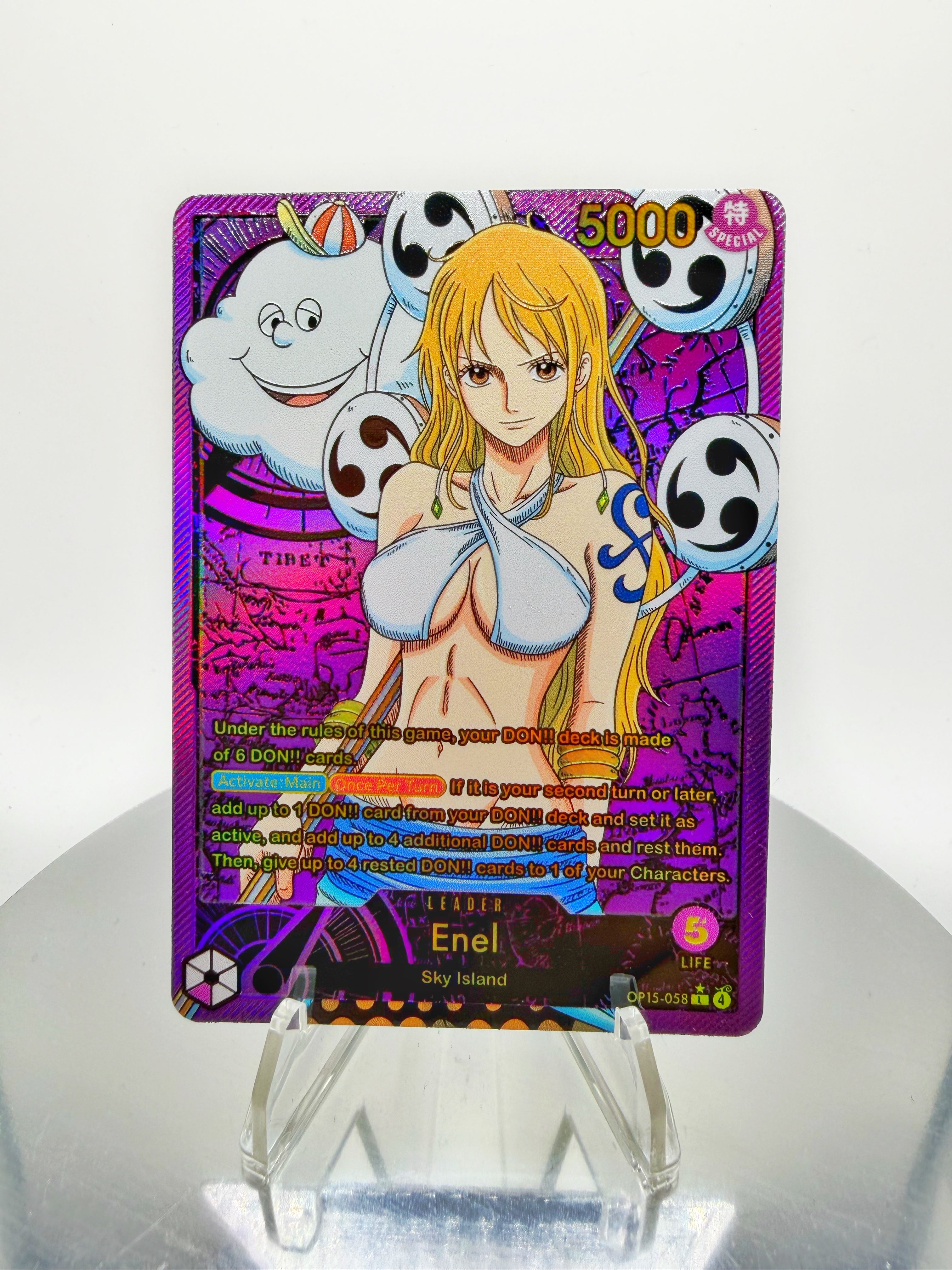 OP15 Enel “Thunder Goddess” Custom Art