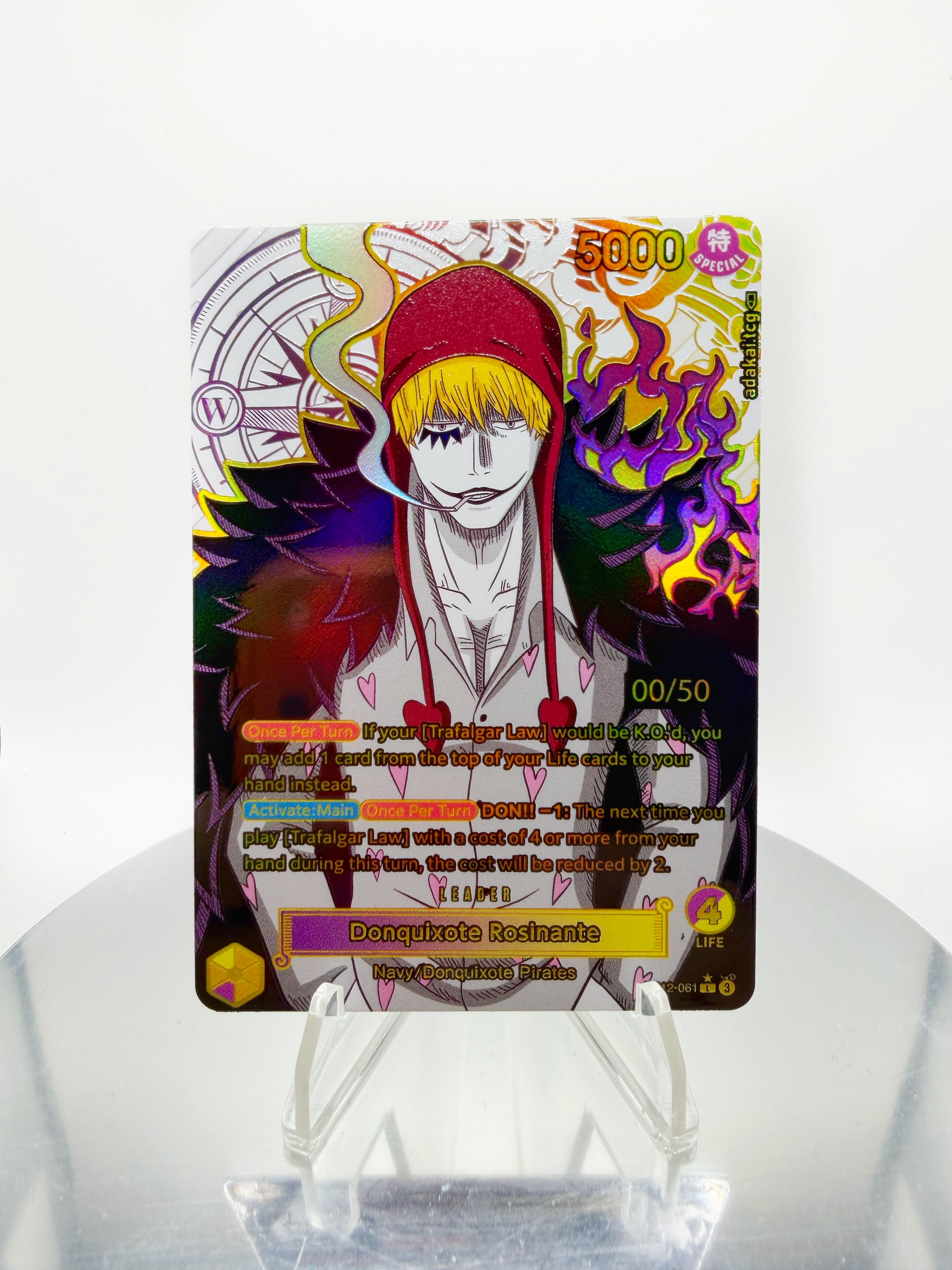 OP12 Rosinante (Serialized SpiritFoil) Custom Art