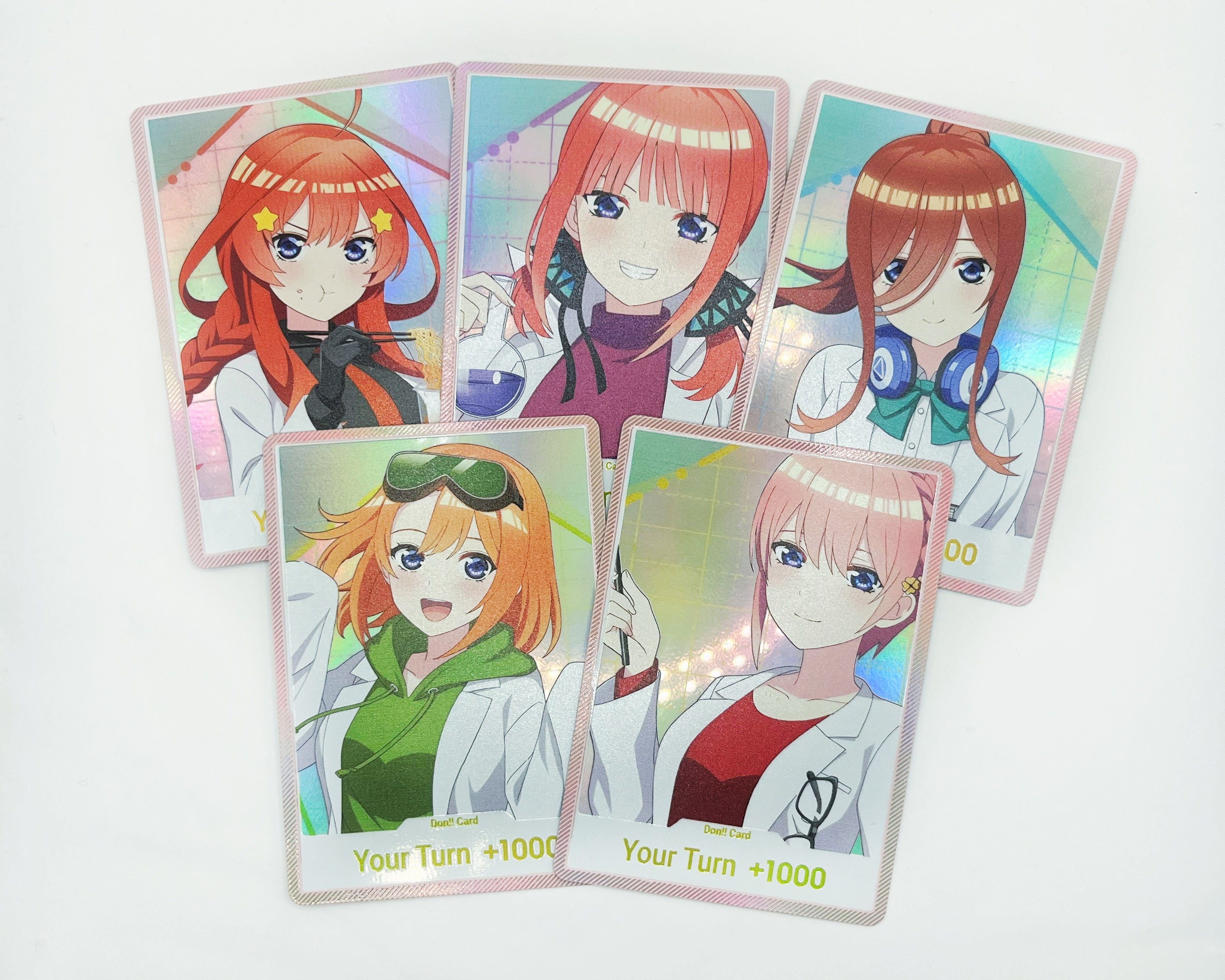 DON!! Quintessential Quintuplets Vol. 2 (5 CARD BUNDLE)