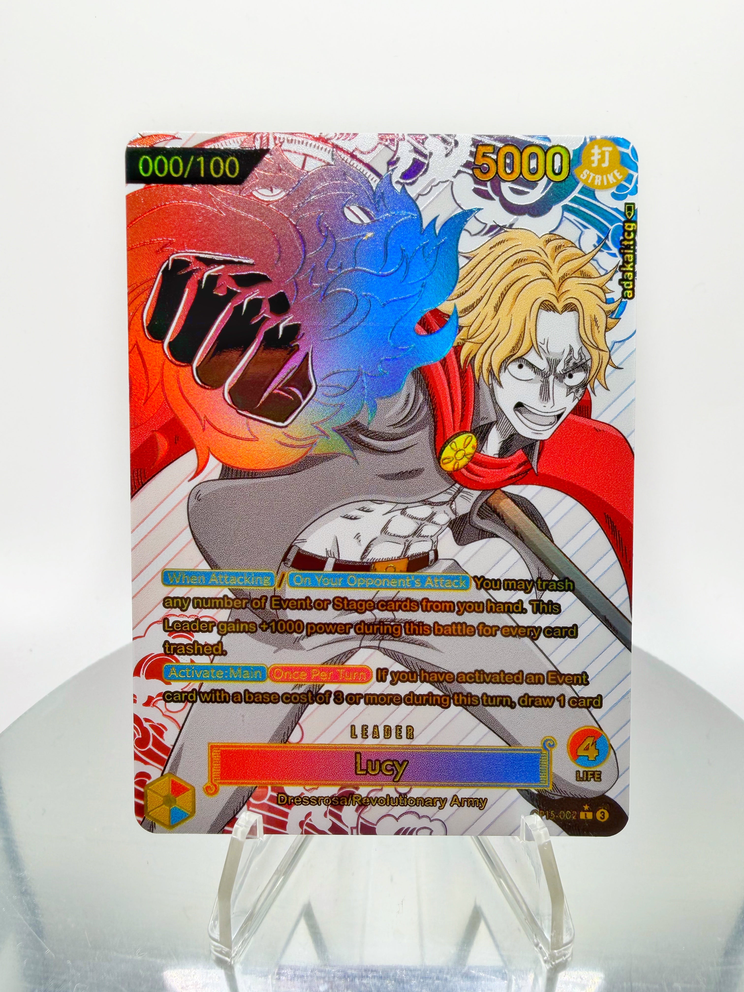 OP15 Lucy (Serialized SpiritFoil)