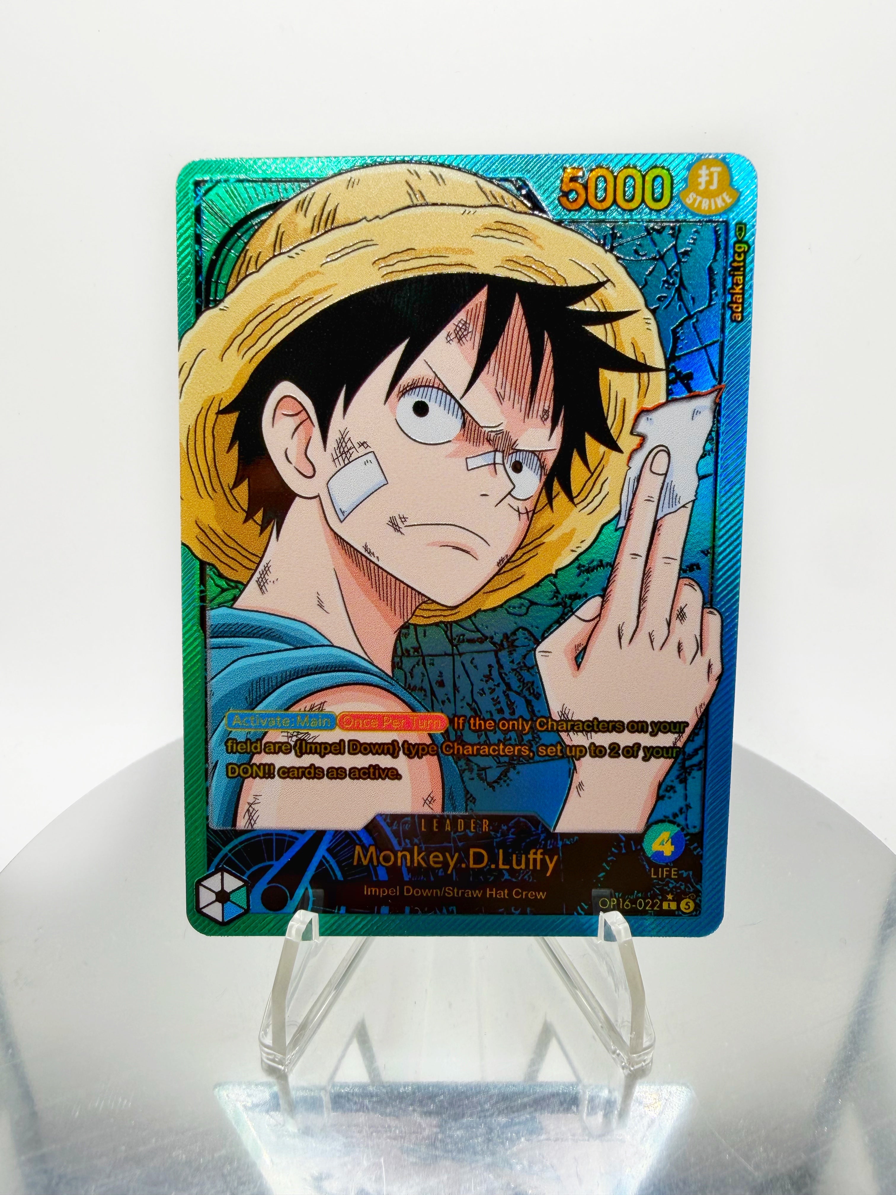OP16 Luffy OG Series Custom Card