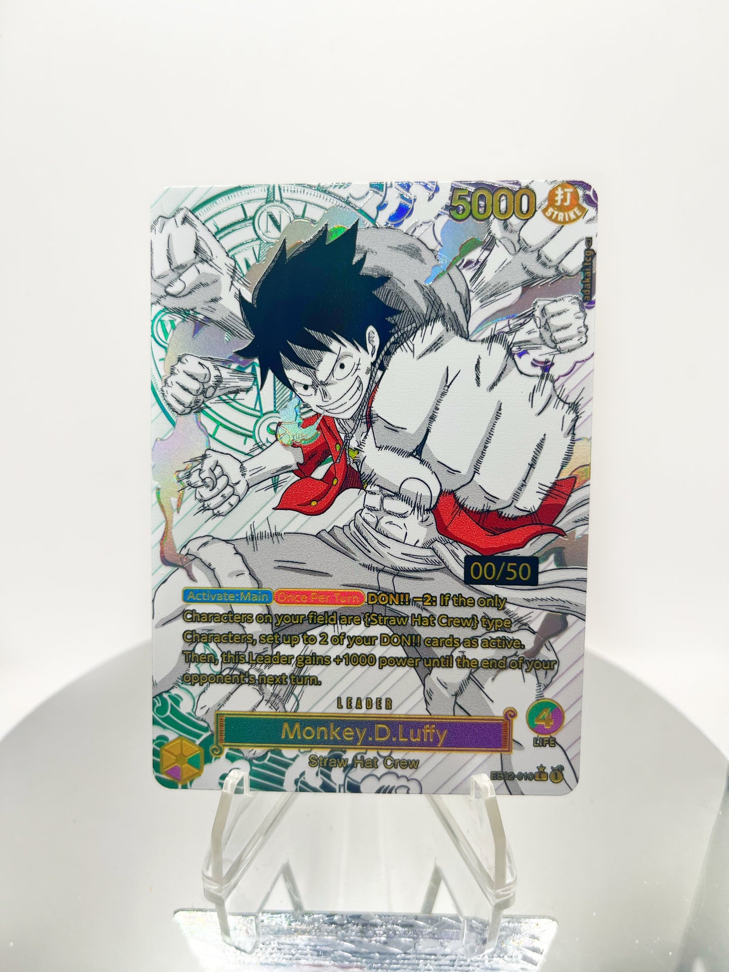 EB02 Monkey D. Luffy (Serialized SpiritFoil)