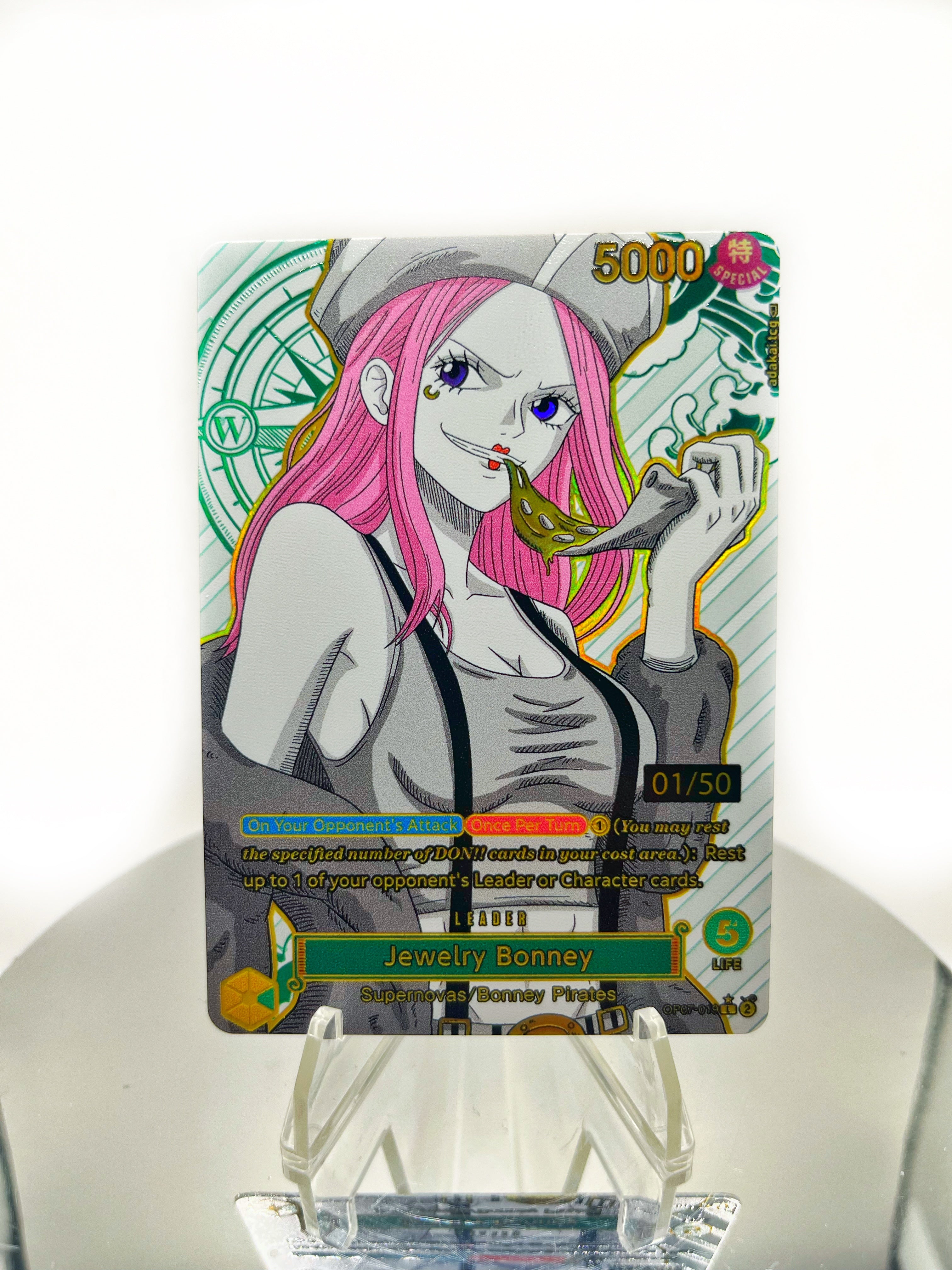 OP07 Jewelry Bonney (Serialized SpiritFoil)