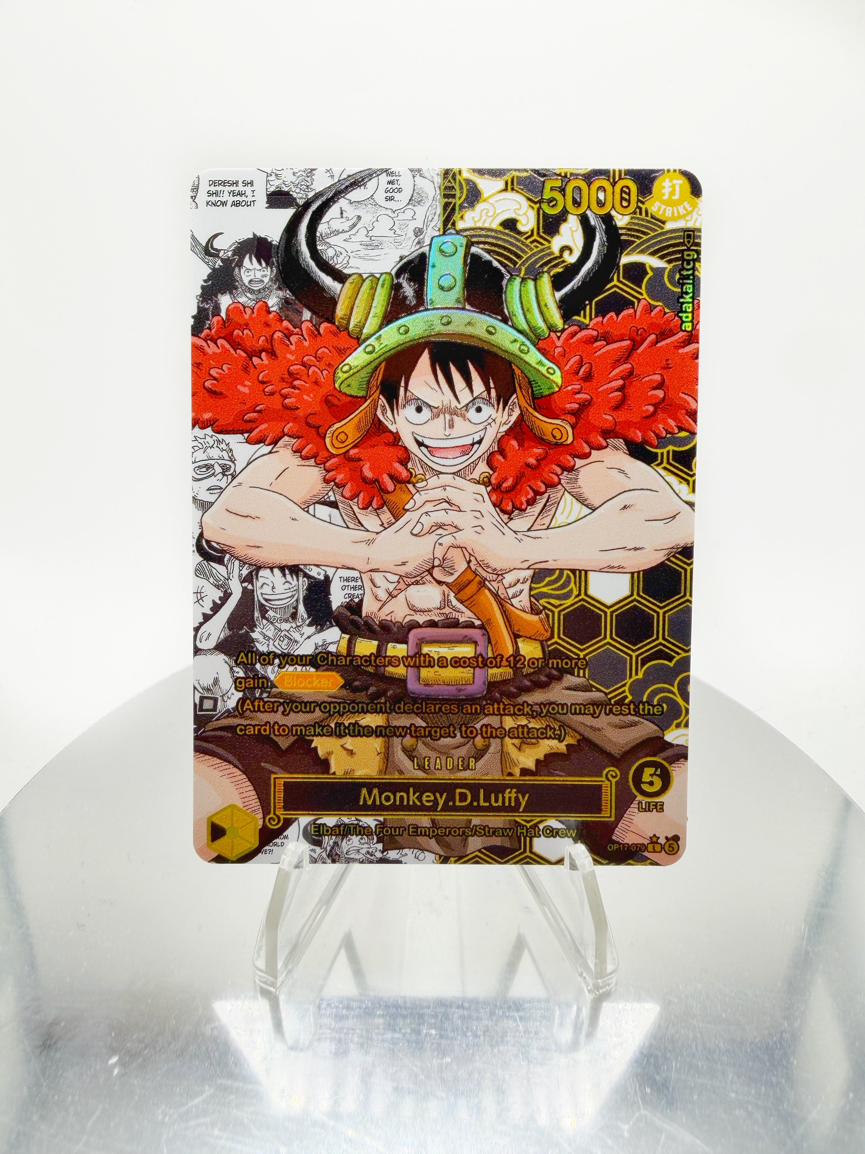 Manga Gold SP OP17 Luffy