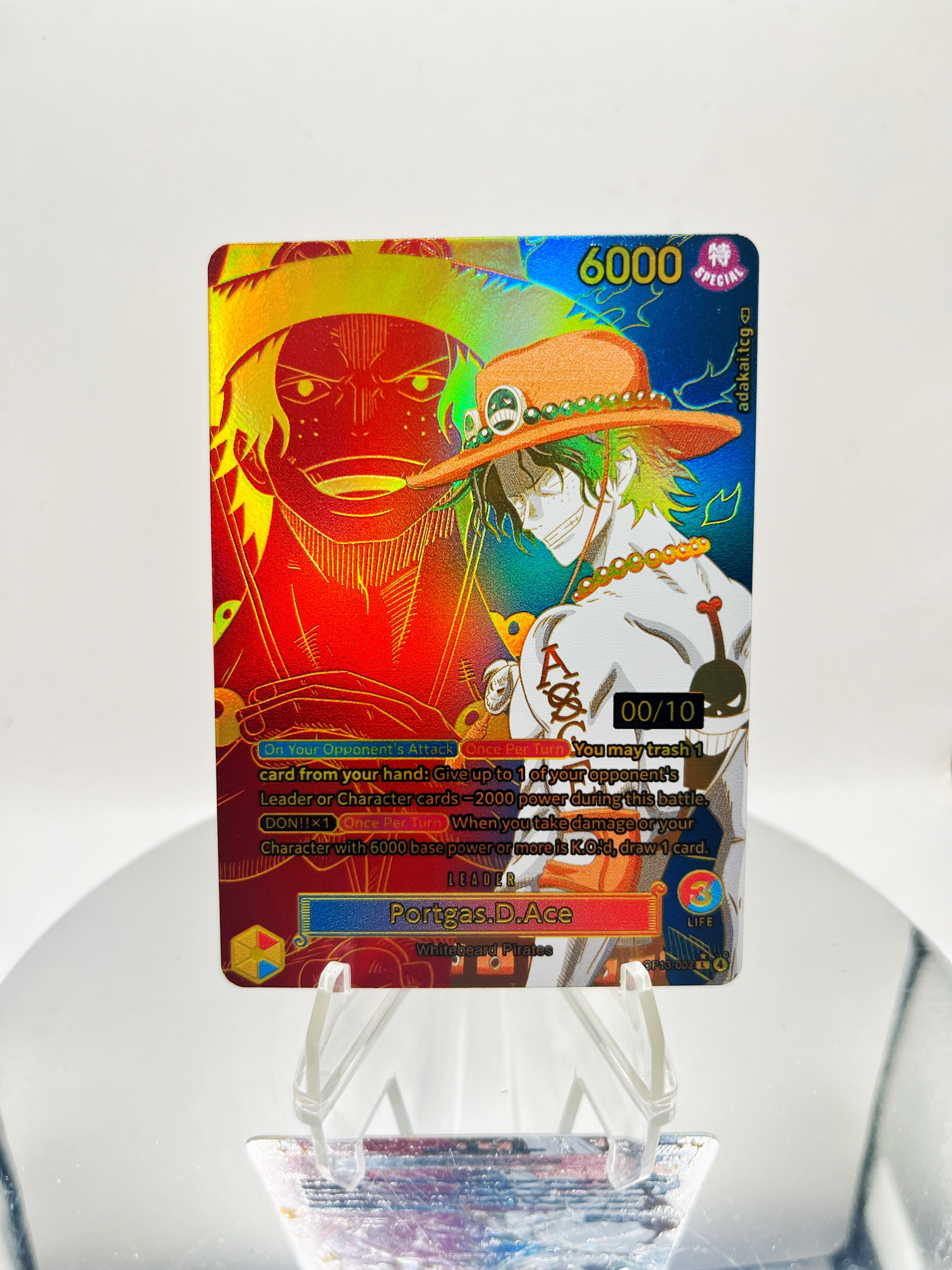 OP13 Portgas D. Ace "Divine Gold" (Serialized ColorFoil)