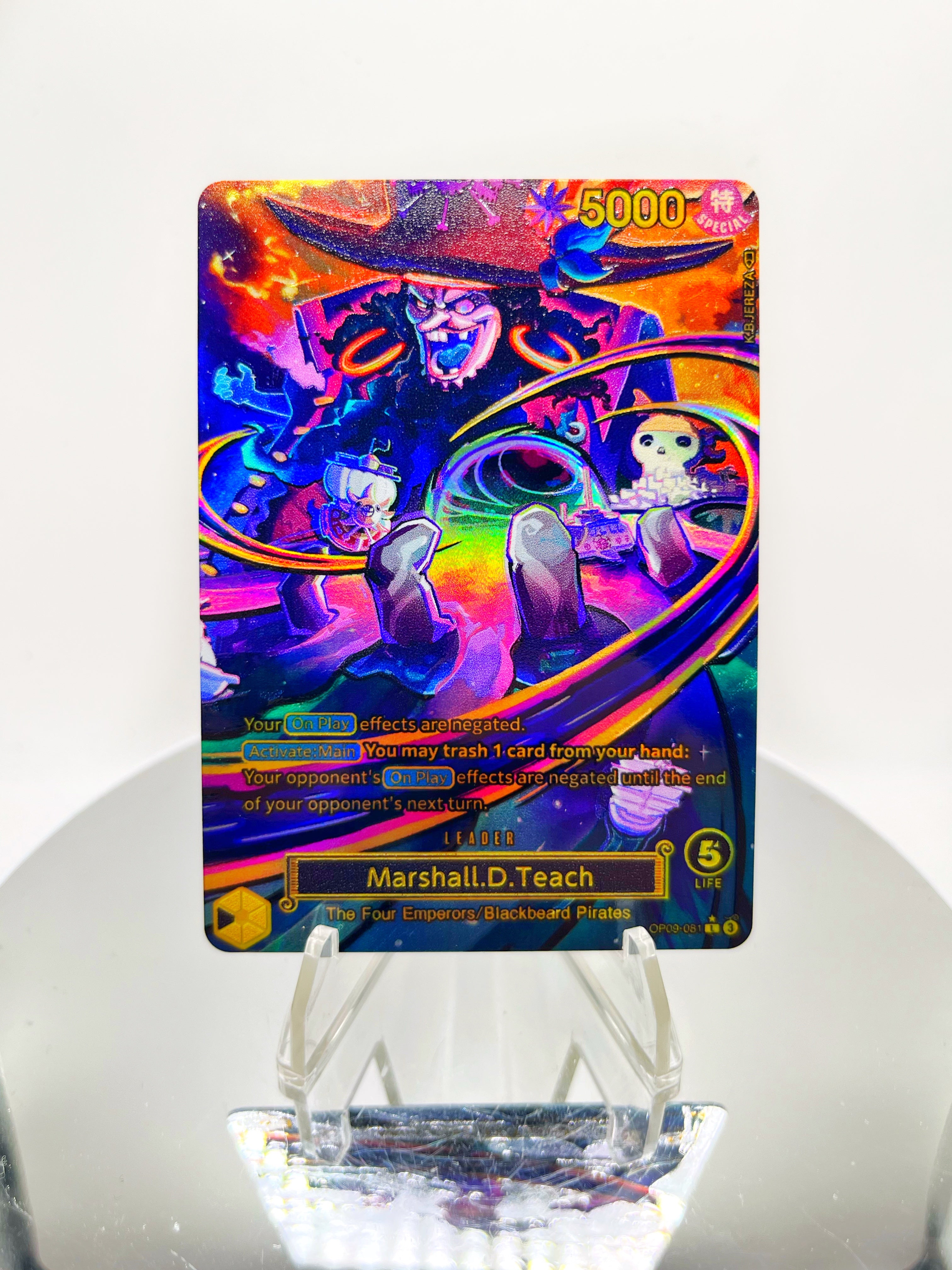 OP09 Marshall D. Teach “Galaxy” (Artist: KB Jereza)