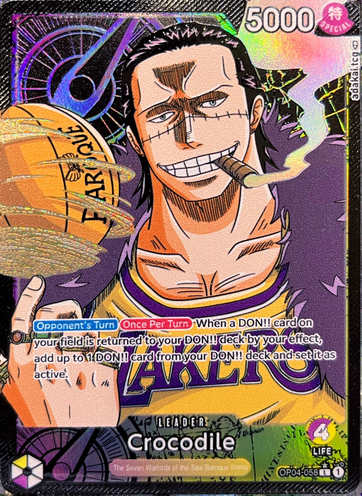 OP04 Crocodile (Basketball Series)