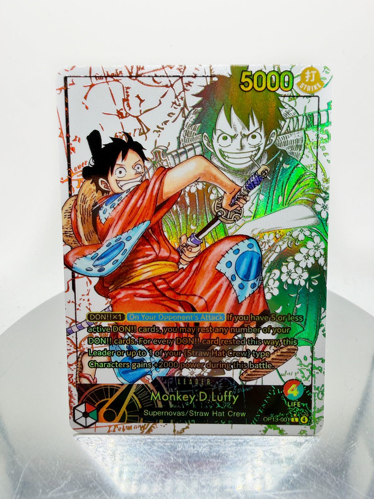 Manga Leader OP13 Wano Luffy