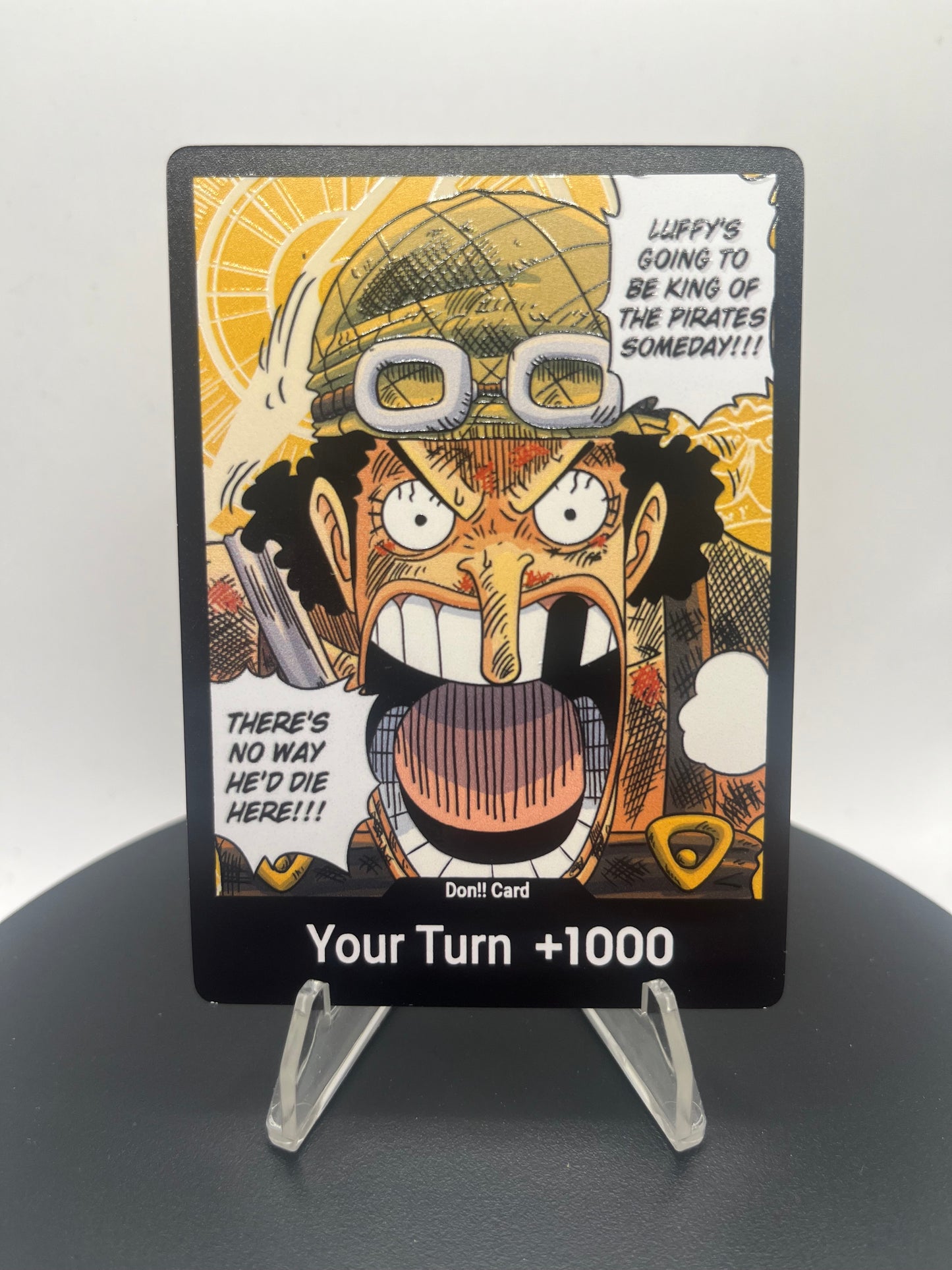 DON!! Set Luffy Will Be King (GLOSS-TEXTURED CARD)