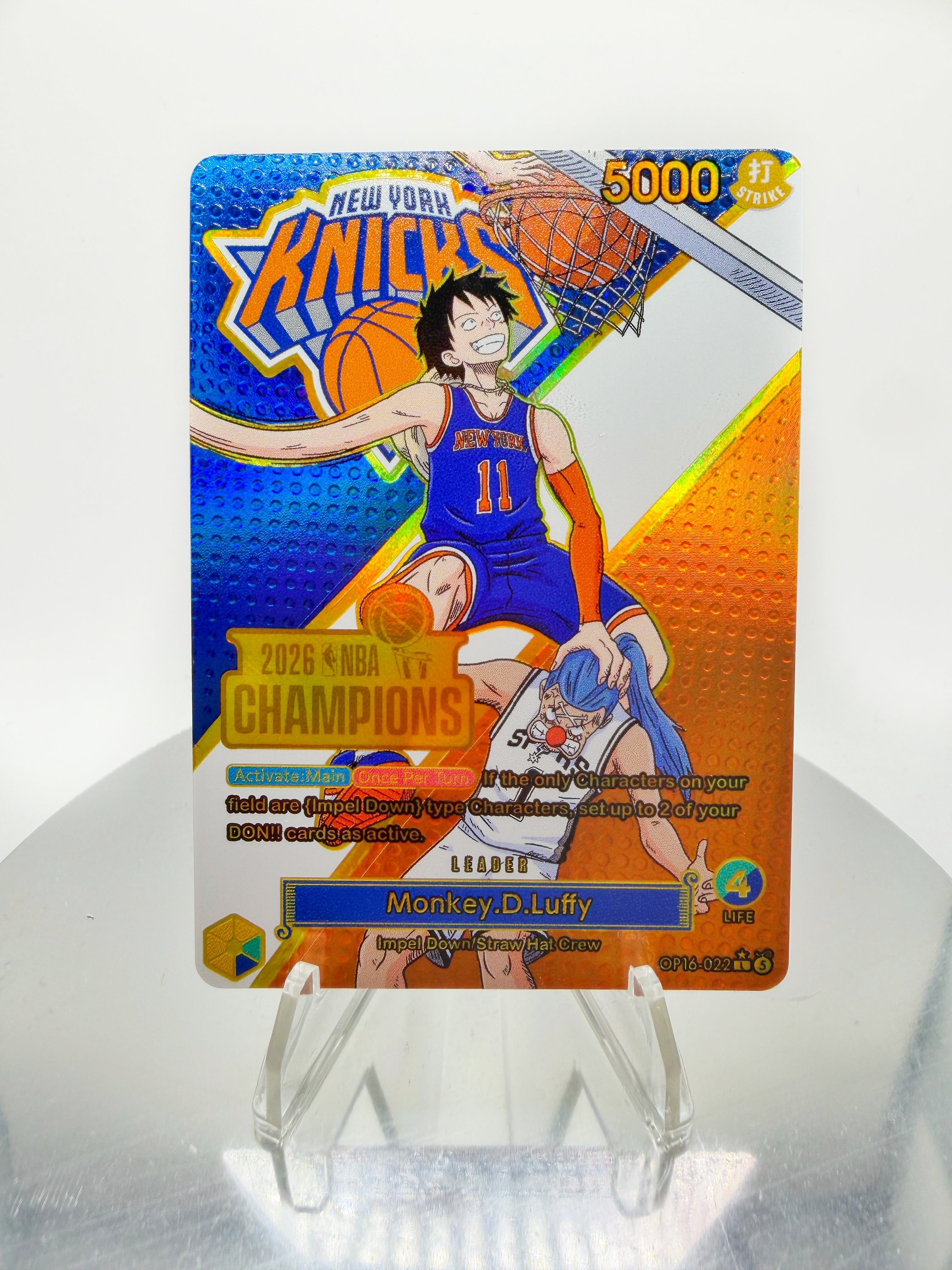 Basketball Champs OP16 Luffy