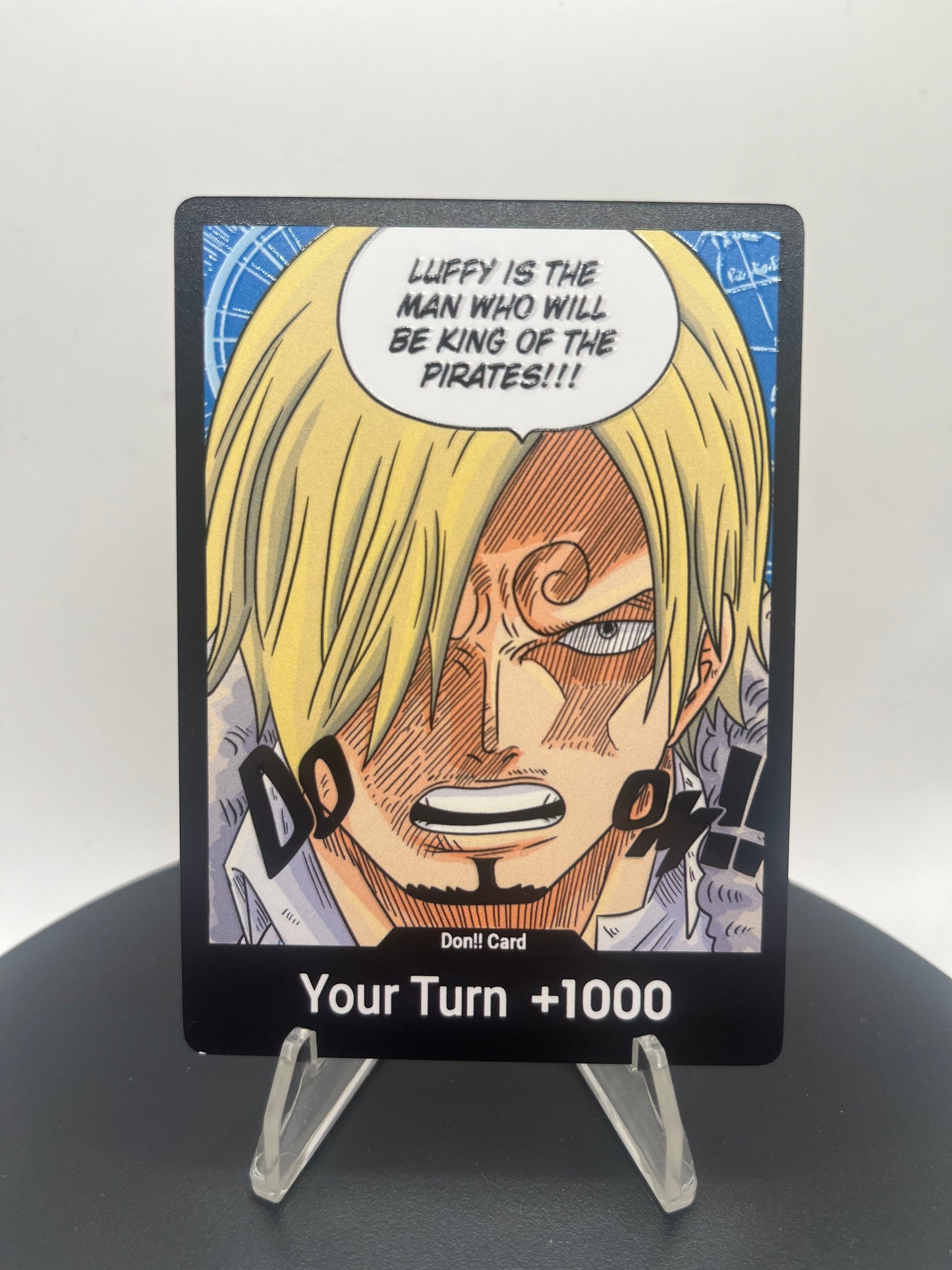 DON!! Set Luffy Will Be King (GLOSS-TEXTURED CARD)