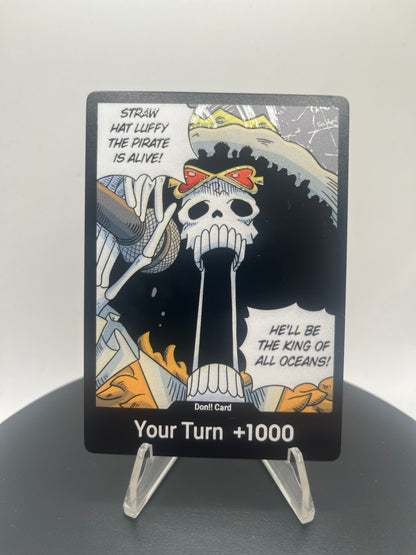 DON!! Set Luffy Will Be King (GLOSS-TEXTURED CARD)