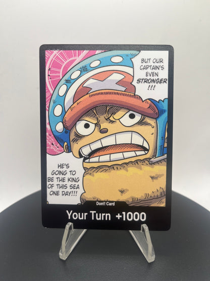 DON!! Set Luffy Will Be King (GLOSS-TEXTURED CARD)