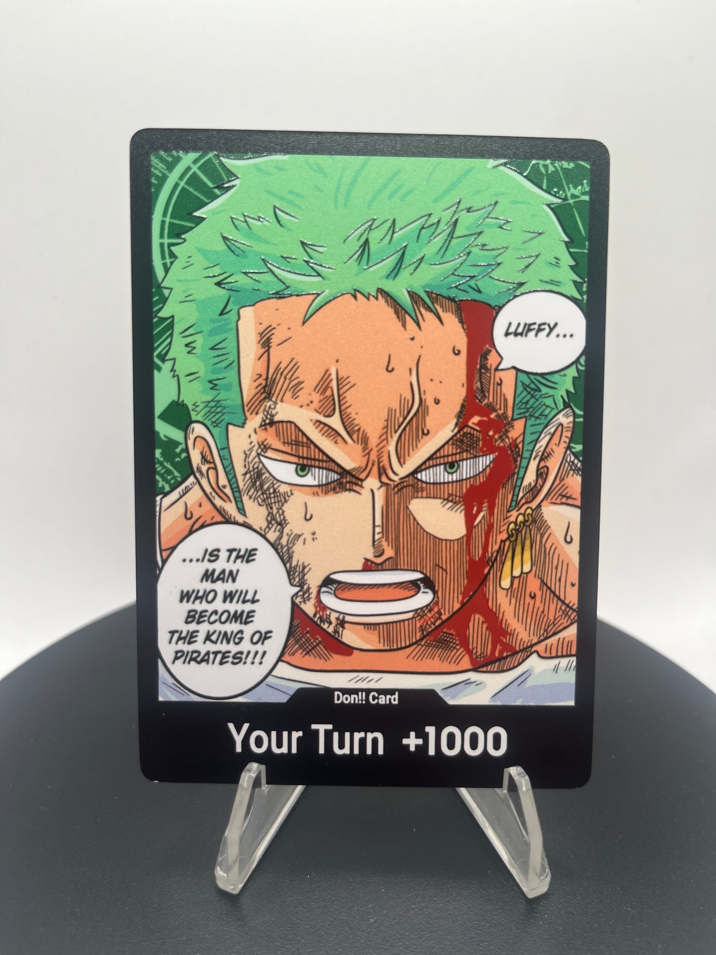 DON!! Set Luffy Will Be King (GLOSS-TEXTURED CARD)