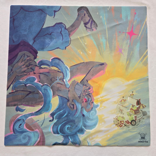 Luffy “Sunset” Two Player Cloth Playmat (MetaMats Collab)