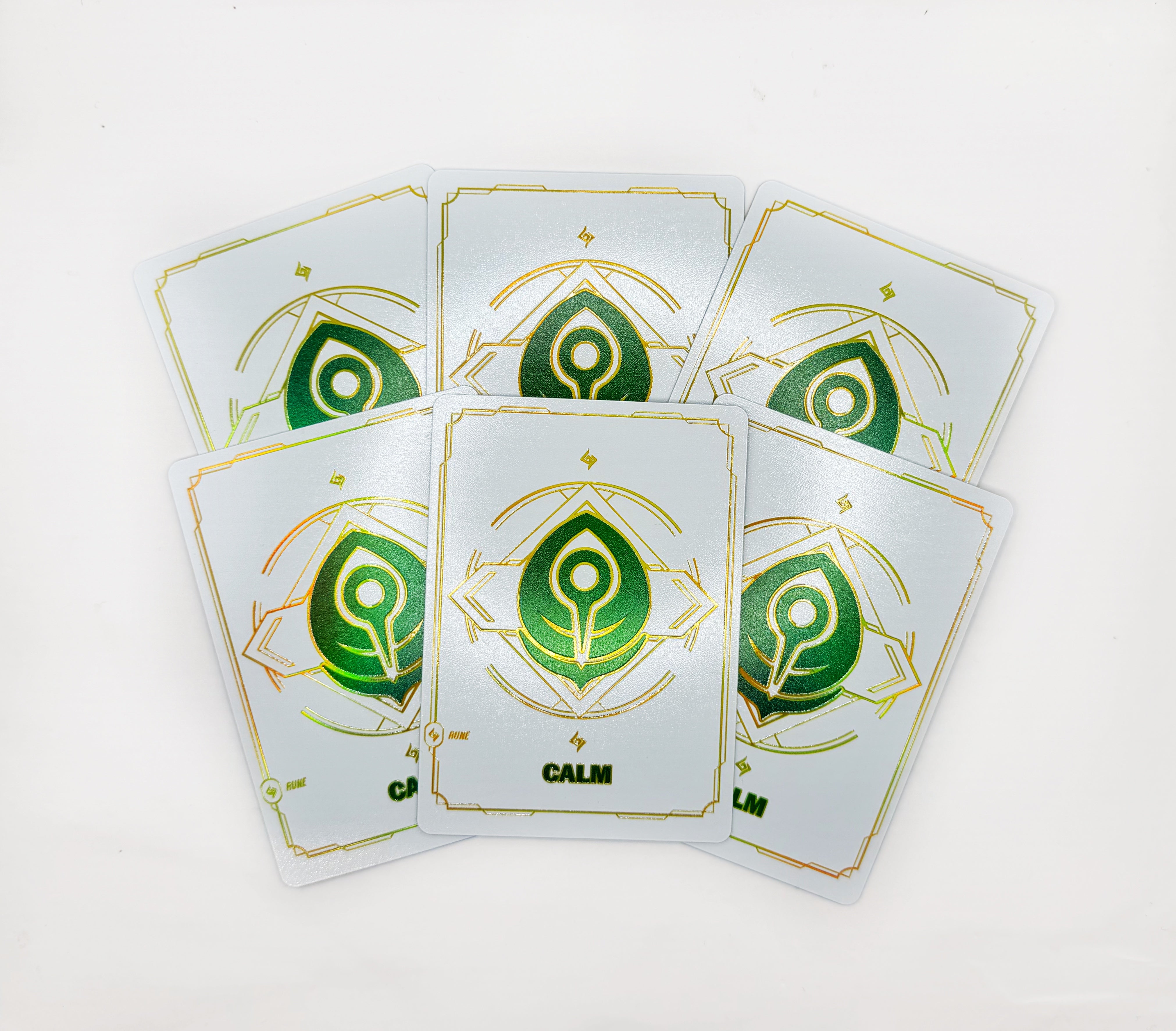 [RIFTBOUND] Premium Calm Rune Card (6 CARD BUNDLE)