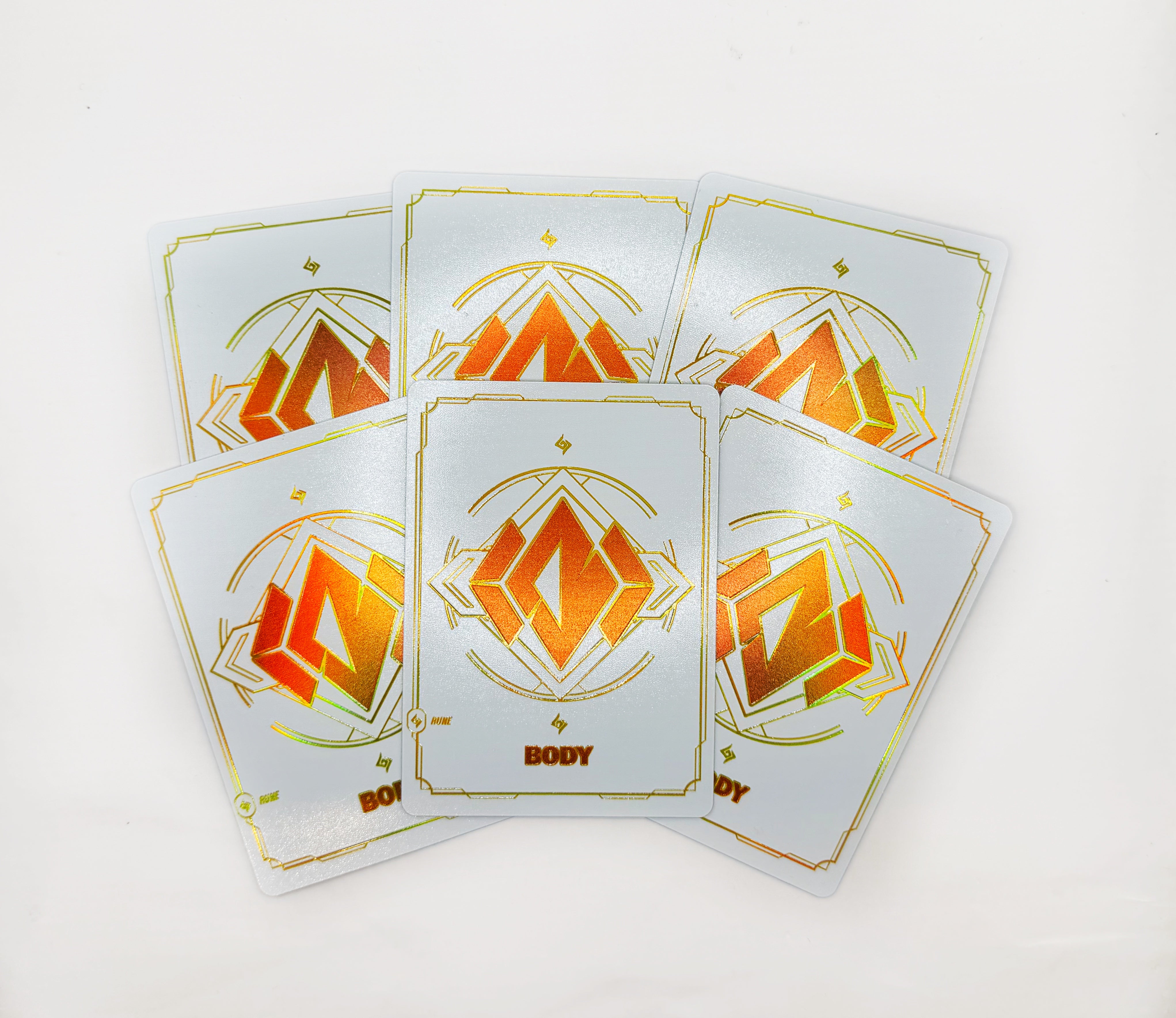 [RIFTBOUND] Premium Body Rune Card (6 CARD BUNDLE)