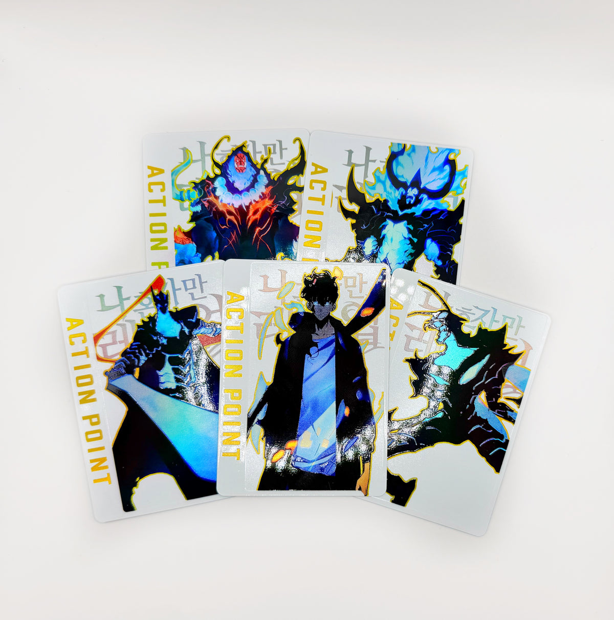 solo leveling card sleeves Solo Leveling Vol. 1 Var. 1 (5 CARD BUNDLE)