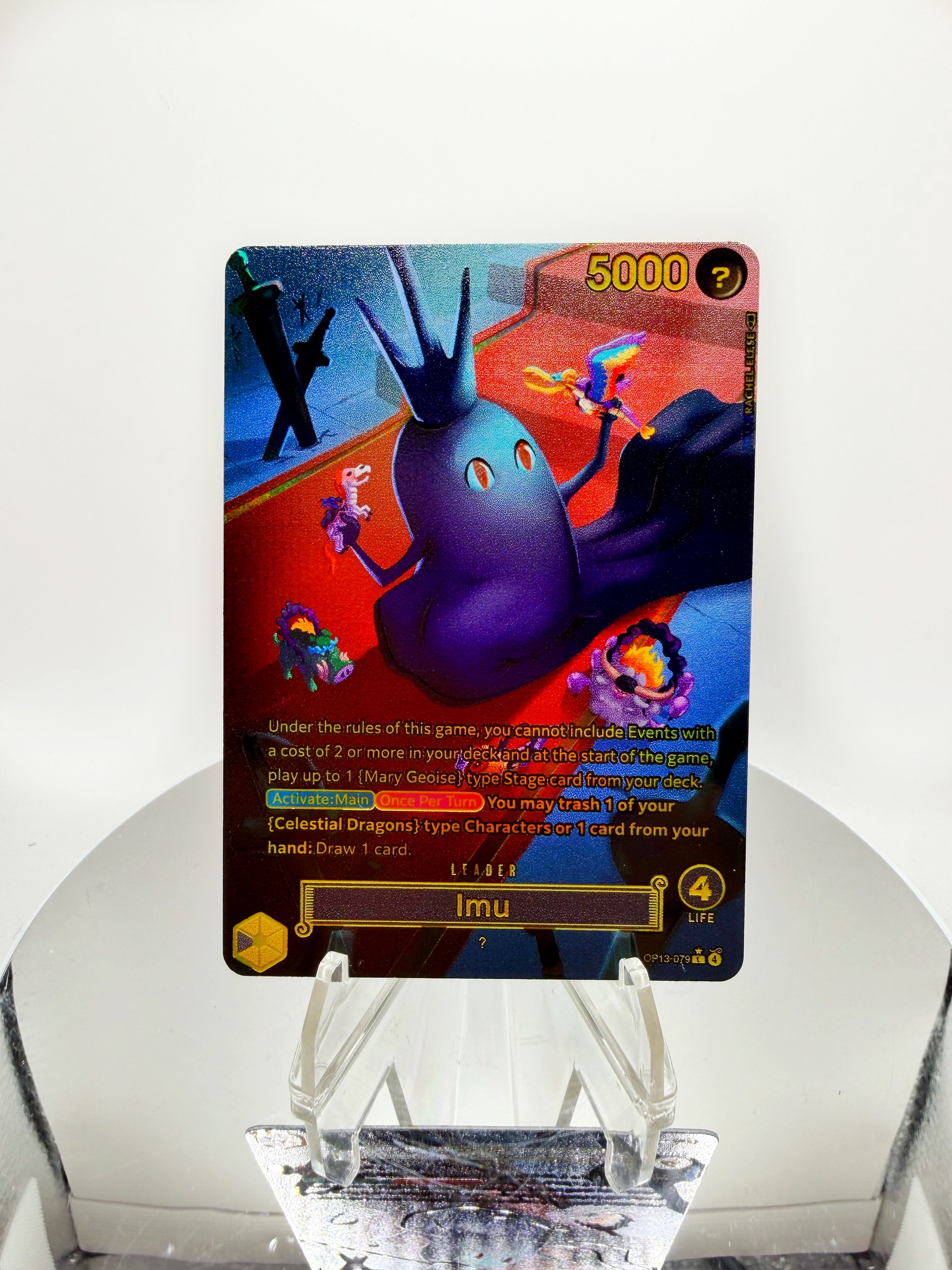 OP13 Imu “The Empty Playroom” (Artist: Brookes Eggleston) One Piece Card Game