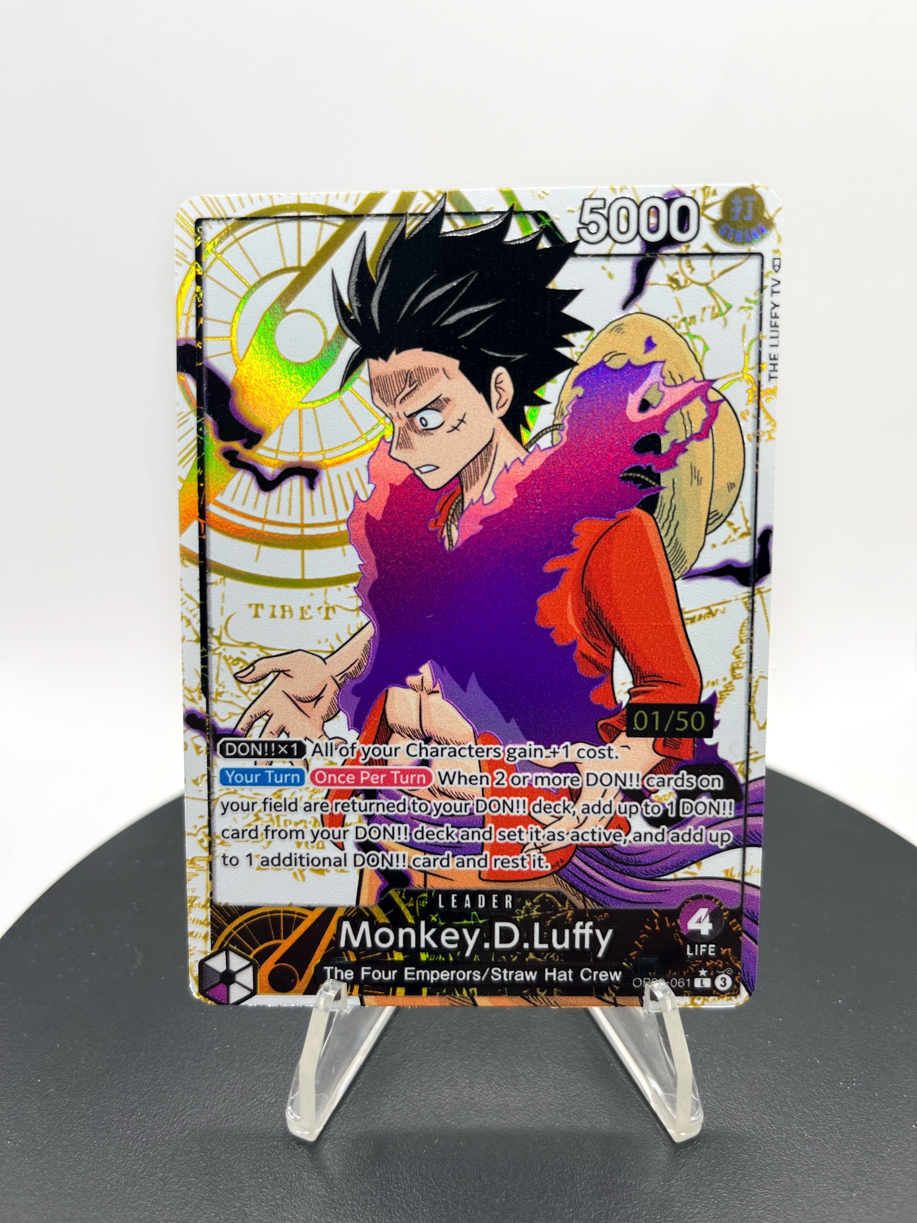 OP09 P/B Luffy (SERIALIZED)