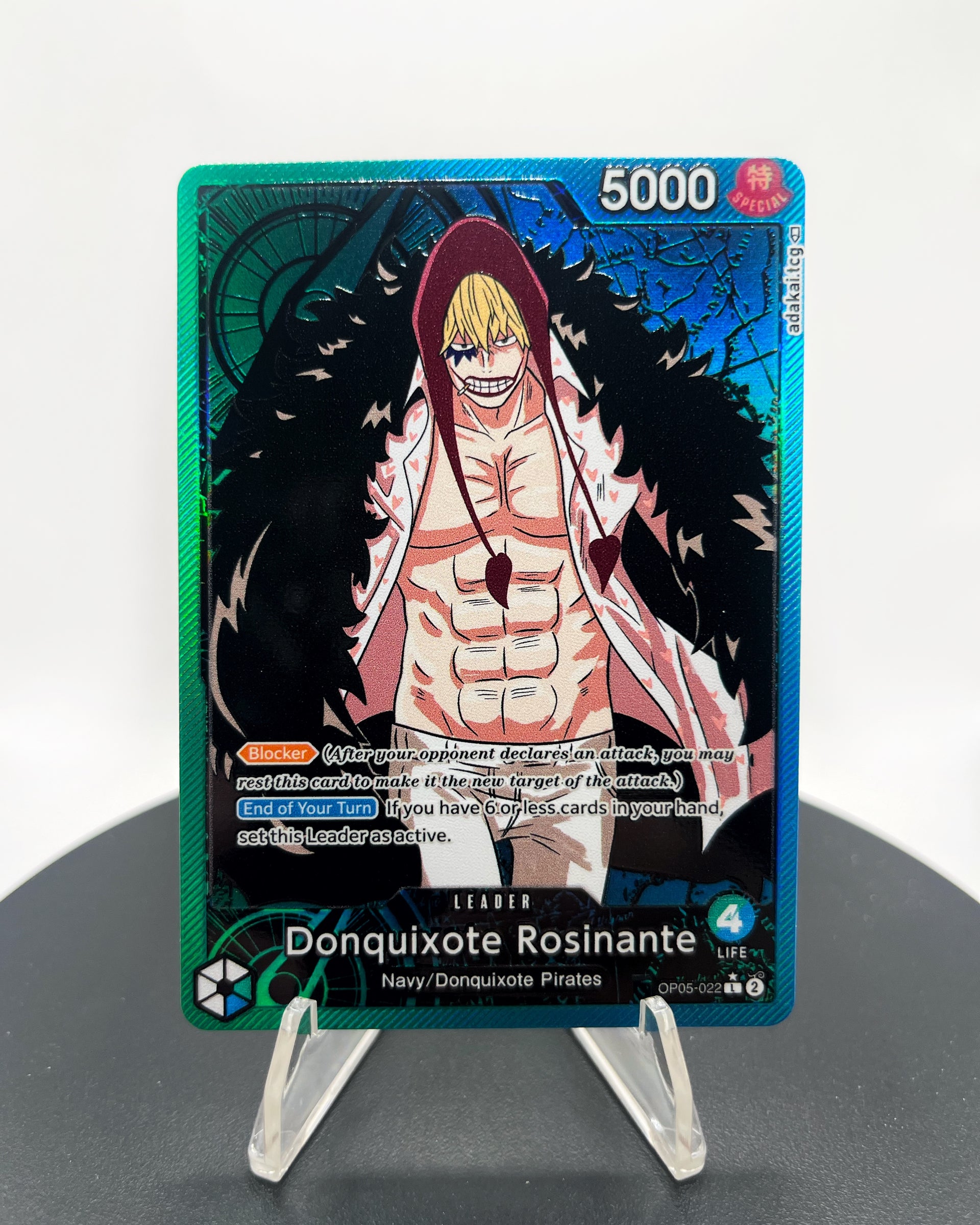 one piece card game donquixote rosinante OP05 Donquixote Rosinante Custom Art