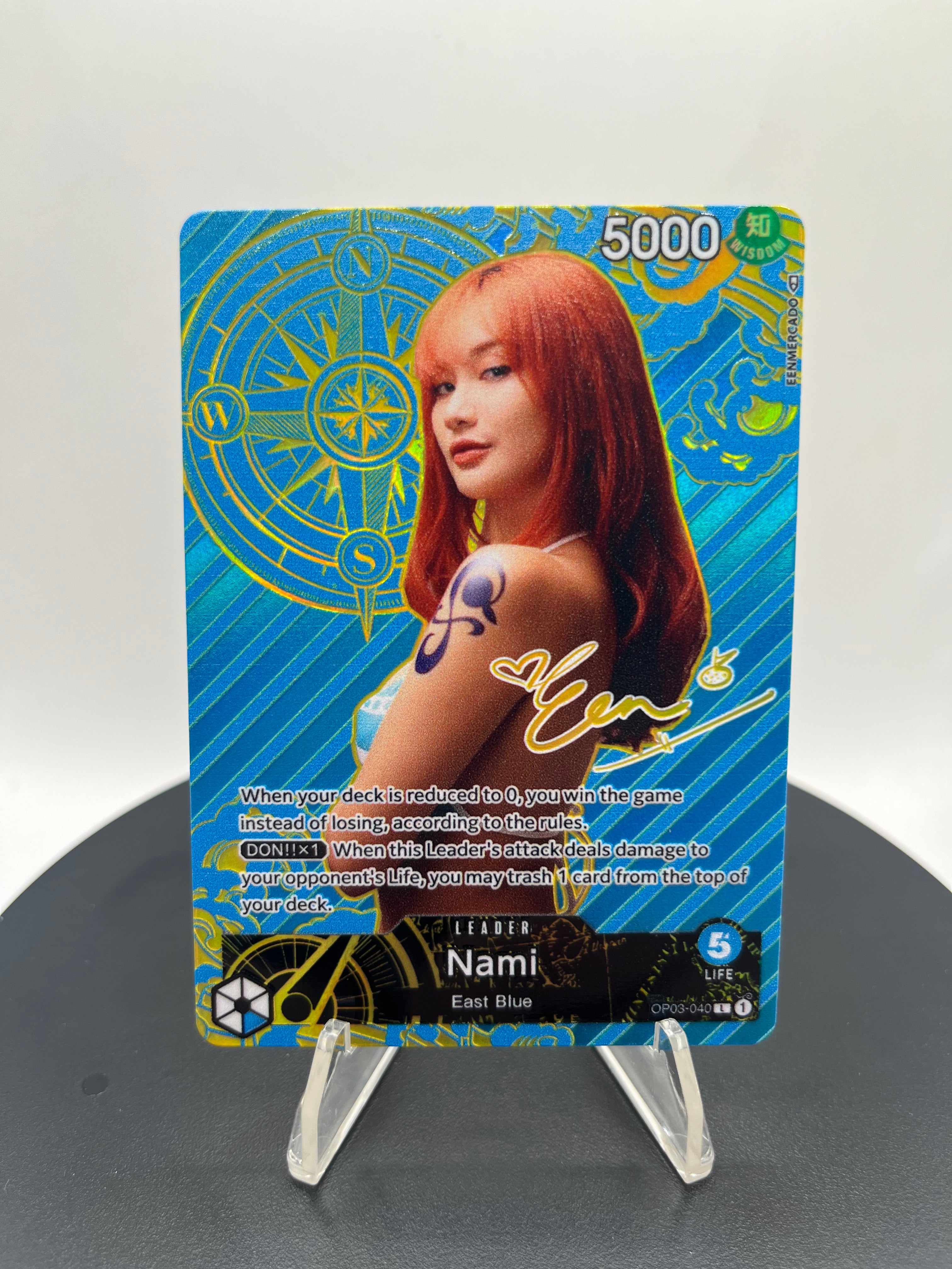 OP03 Nami “Een Mercado” Signature (COSPLAY COLLECTION)