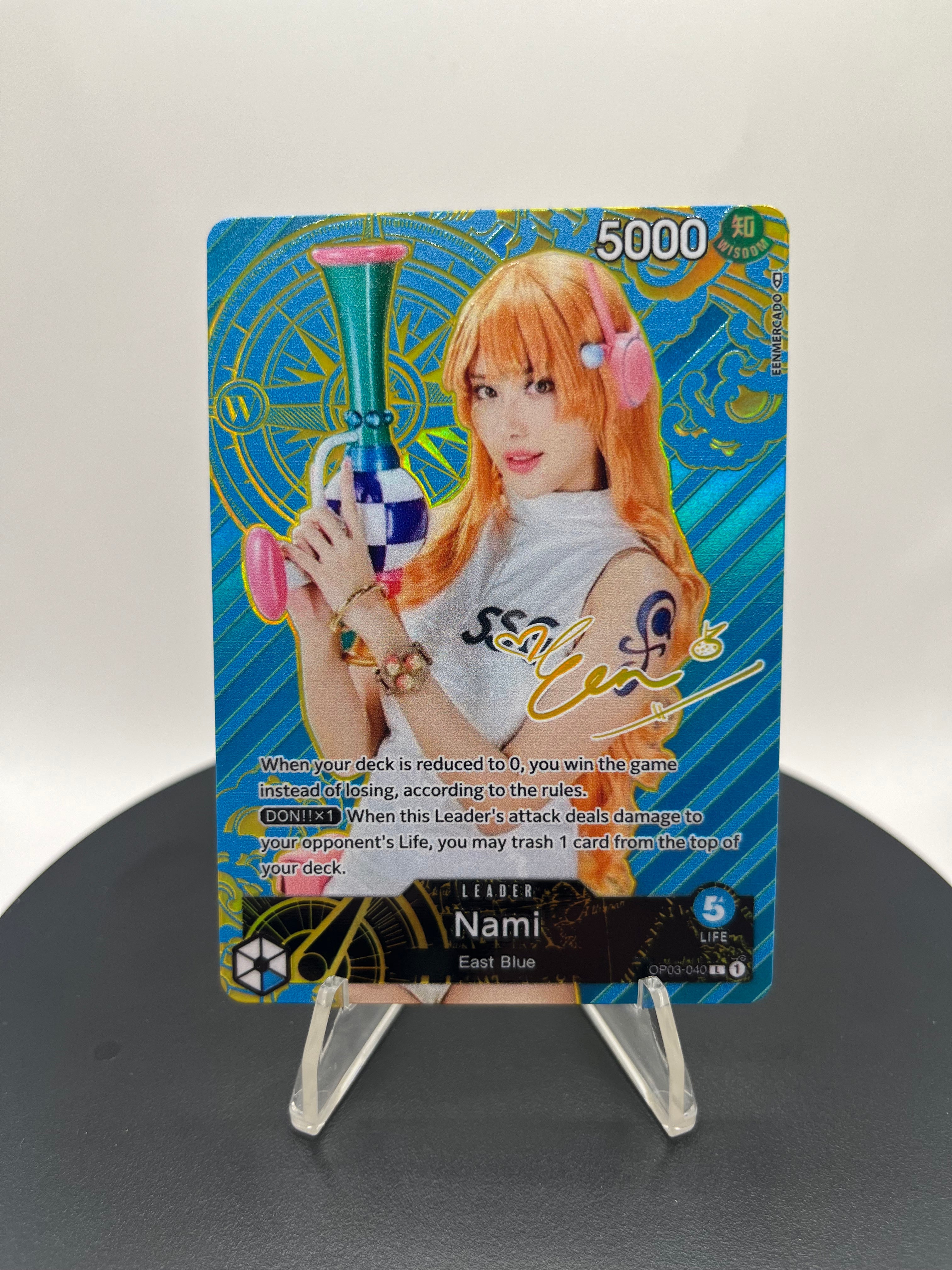 OP03 Nami “Een Mercado” Signature V3 (COSPLAY COLLECTION)