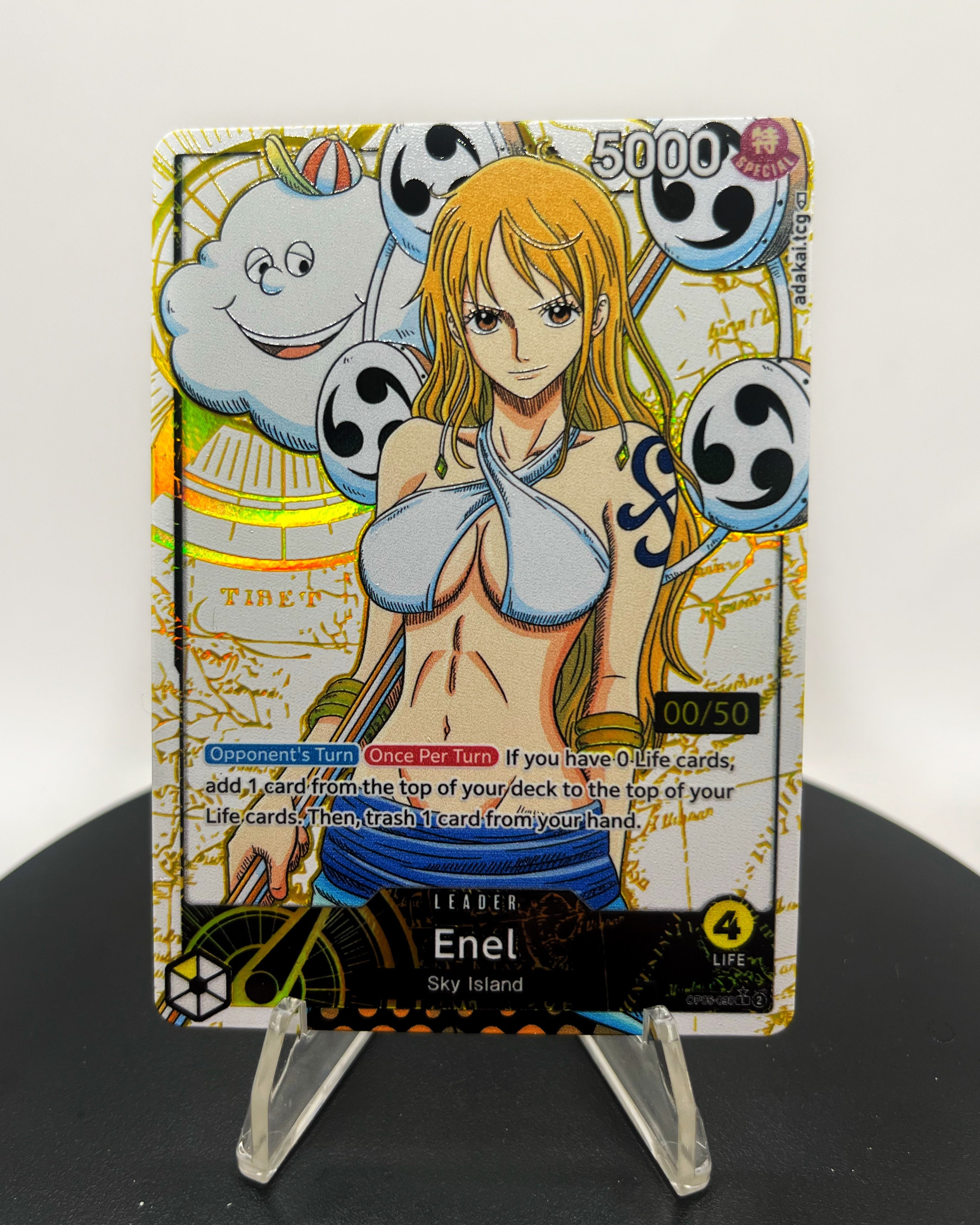 OP05 & OP11 Enel & Nami SERIALIZED (DOUBLE SIDED CARD)