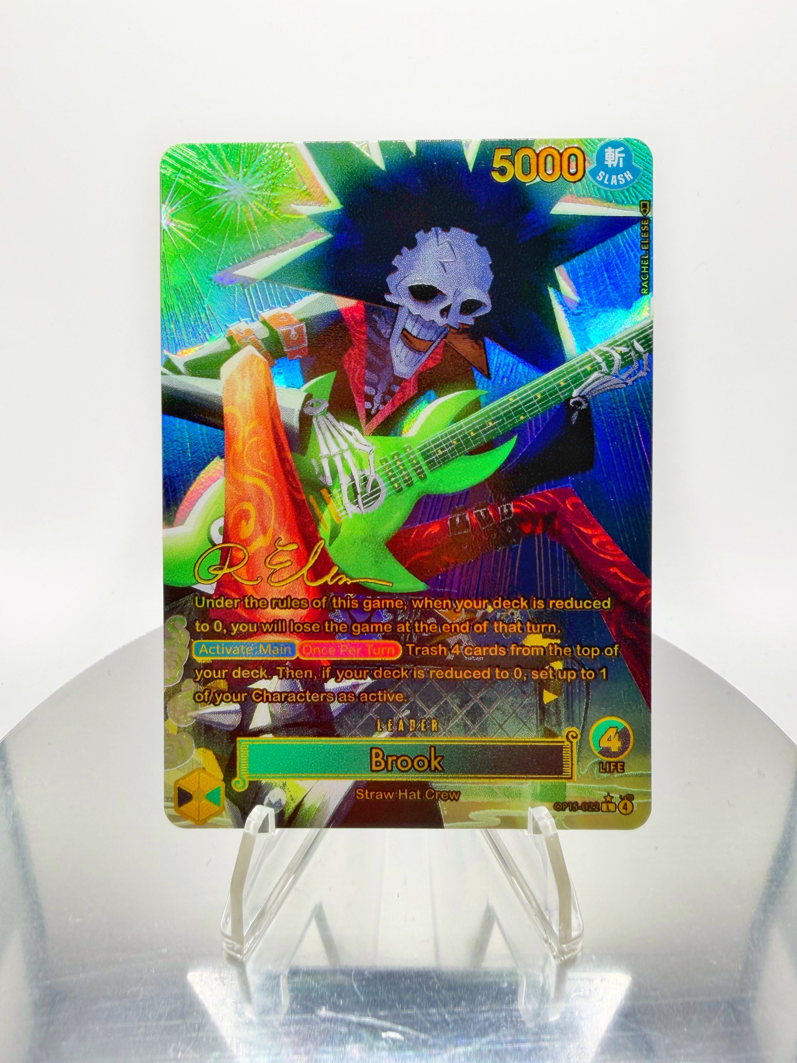 OP15 Brook “Encore” SIGNATURE (Artist: Rachel Elese) Custom Art