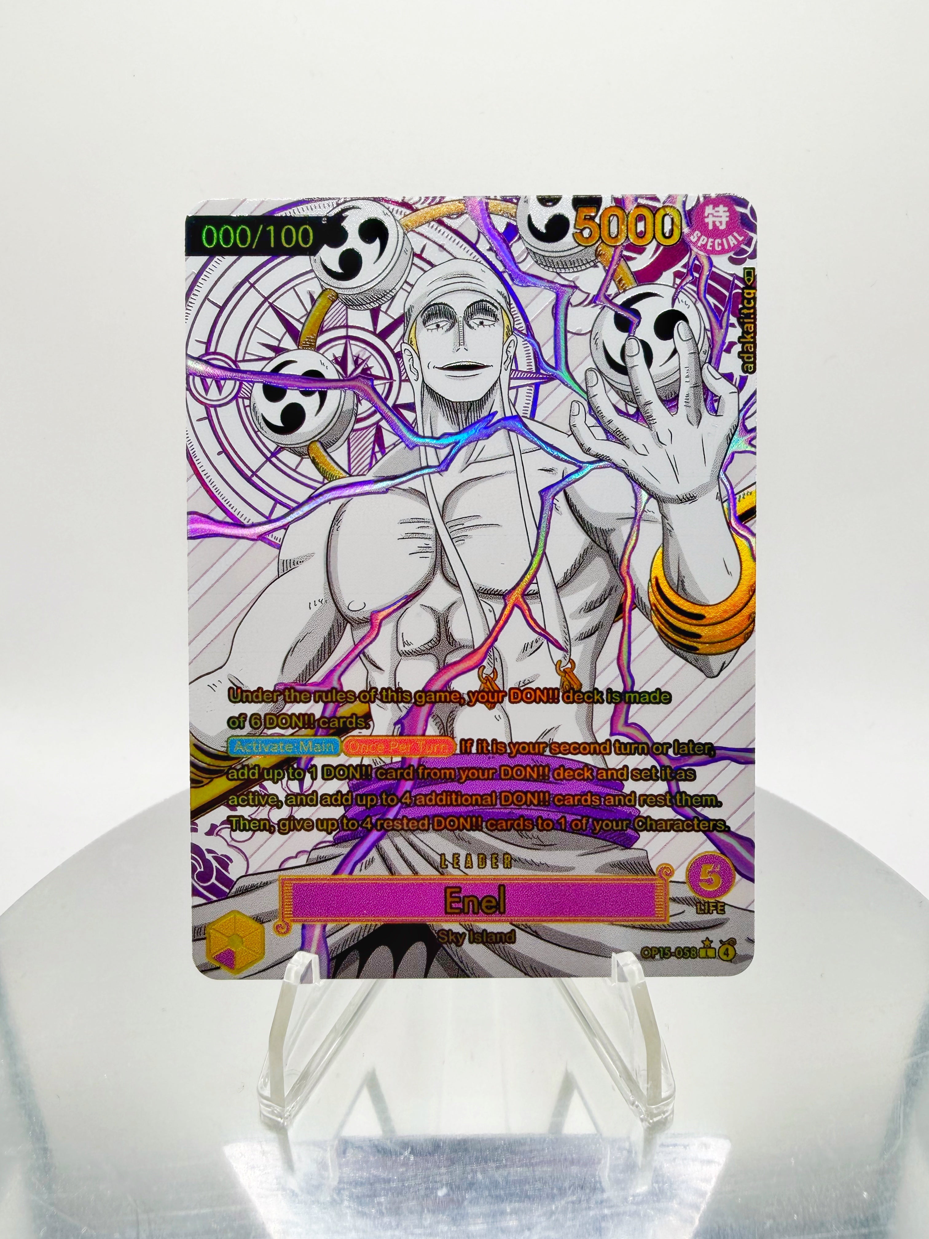 OP15 Enel (Serialized SpiritFoil)