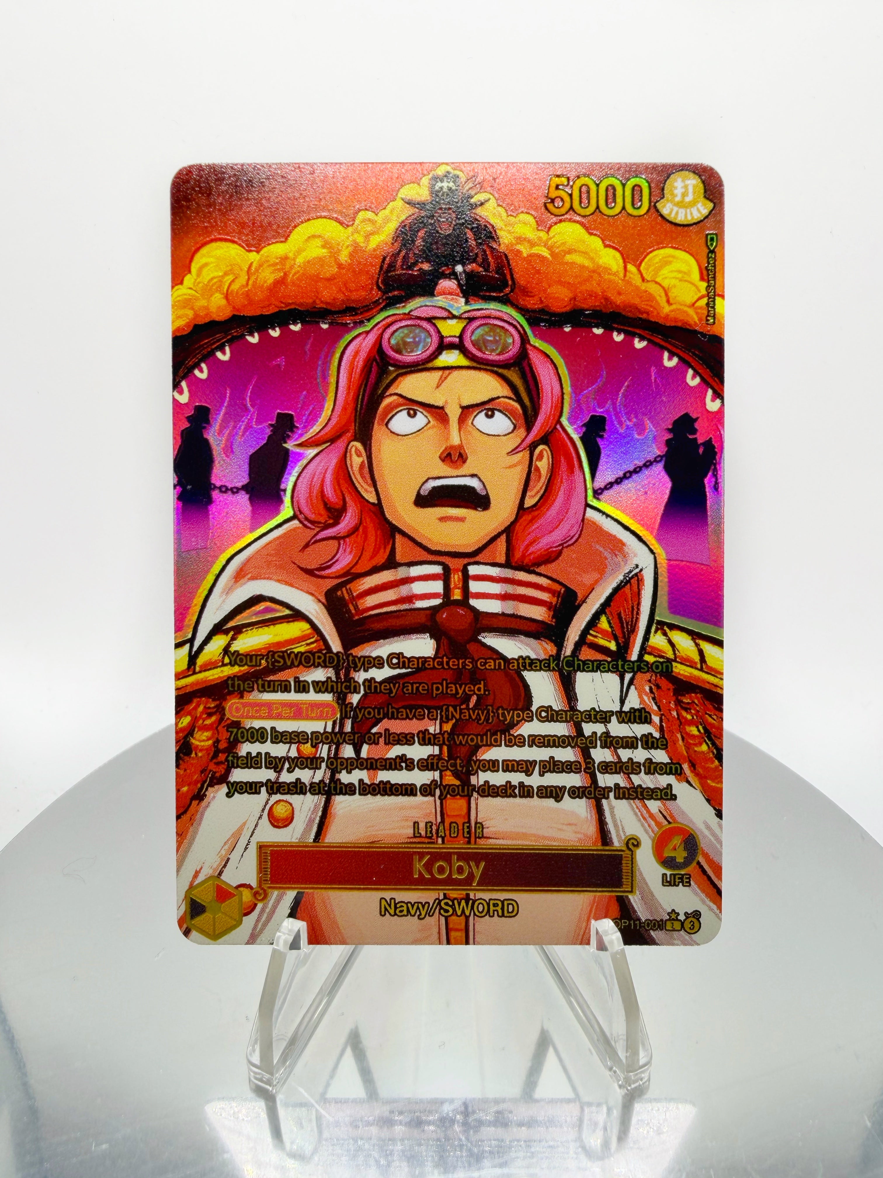 OP11 Koby “The Liberator” (Artist: Marina Sanchez)  Custom Art