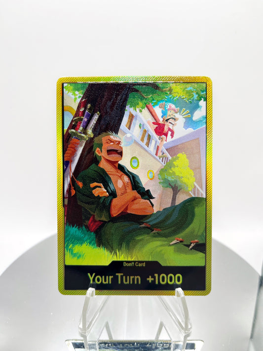 DON!! Zoro Naptime (Artist: Rachel Elese) (10 CARD BUNDLE)