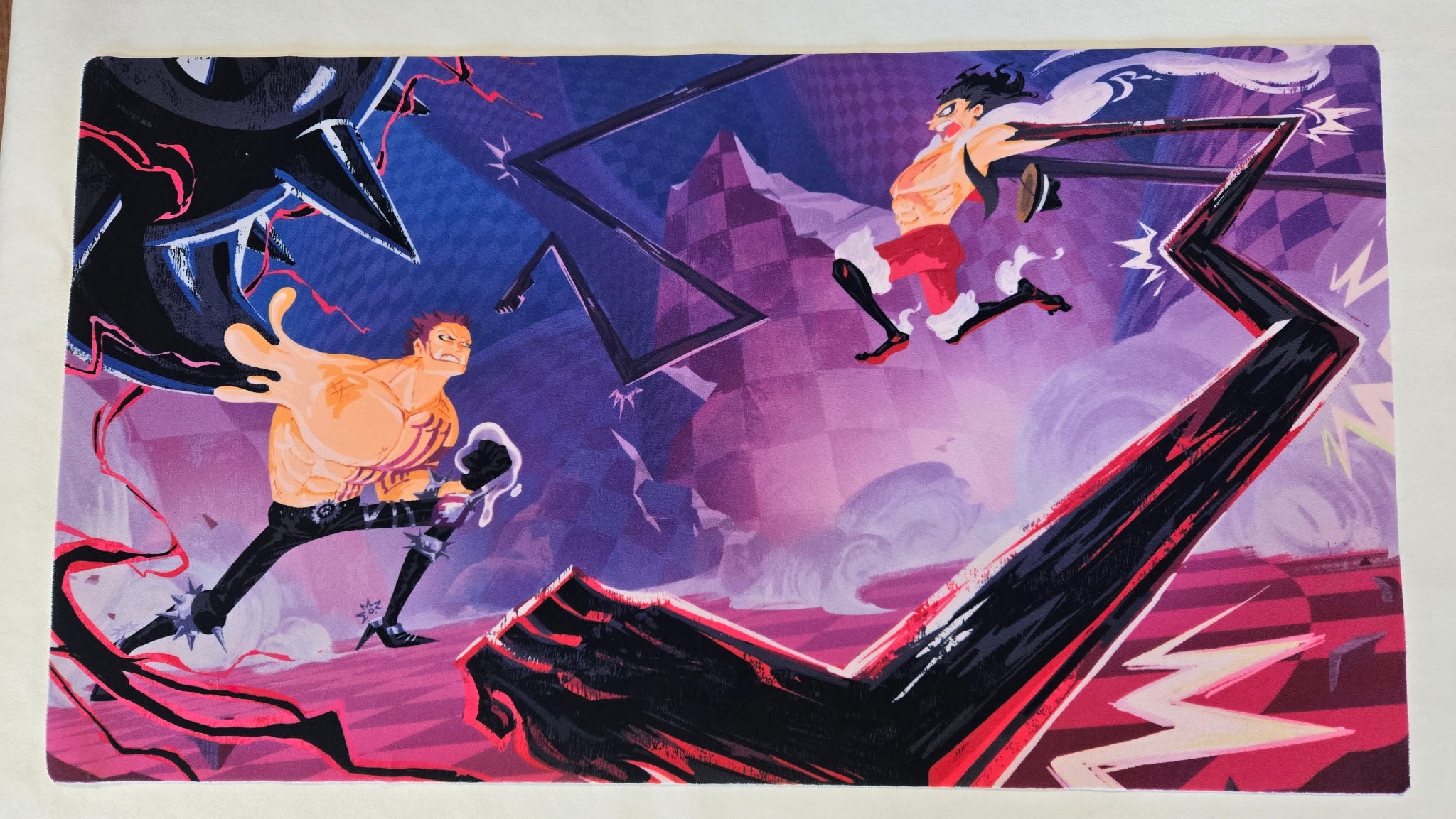 Katakuri v Luffy “Mirro-world” One Player Playmat