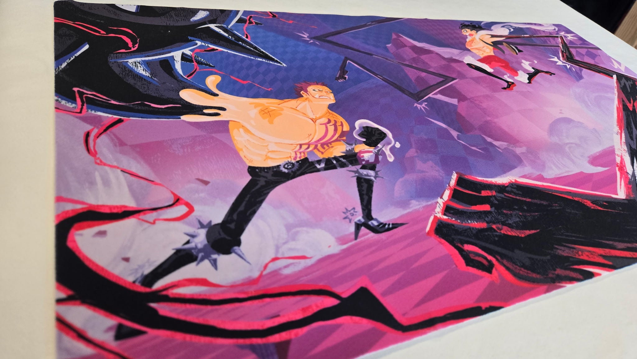 Katakuri v Luffy “Mirro-world” One Player Playmat