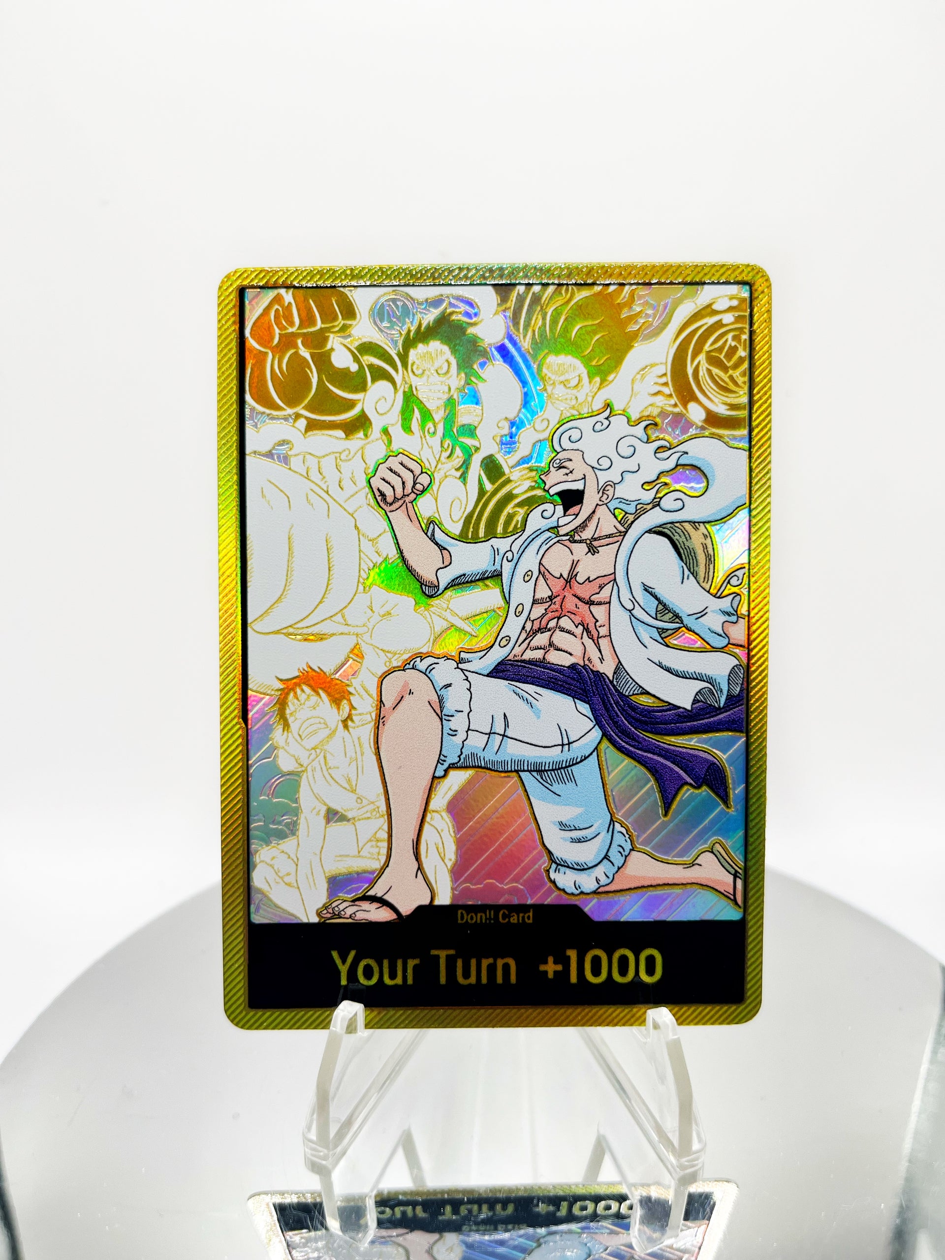gear 10 luffy DON!! Luffy “All Gears” (10 CARD BUNDLE) Custom Art