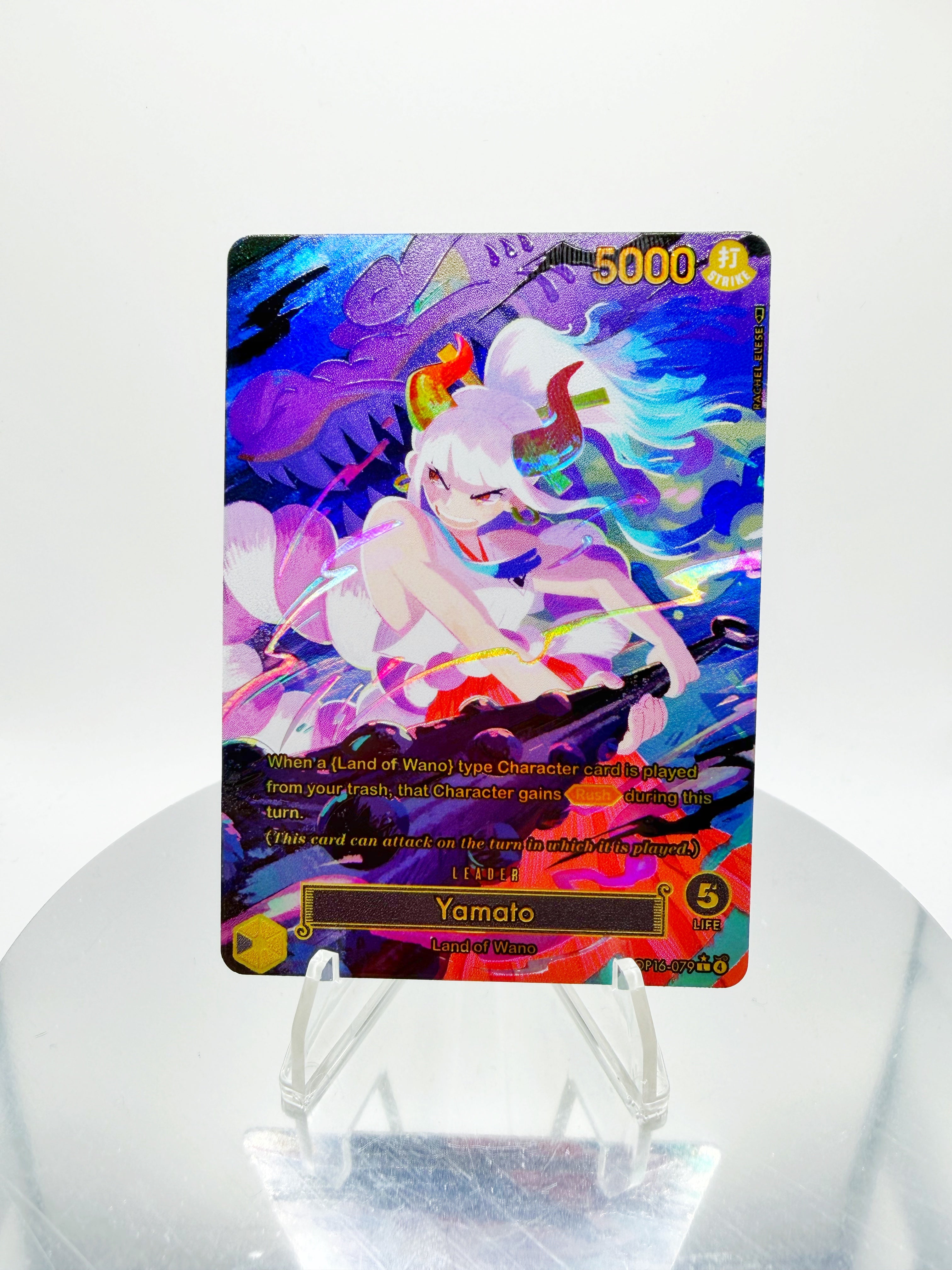 OP16 Yamato “Thunder Bagua” (Artist: Rachel Elese) Custom Art