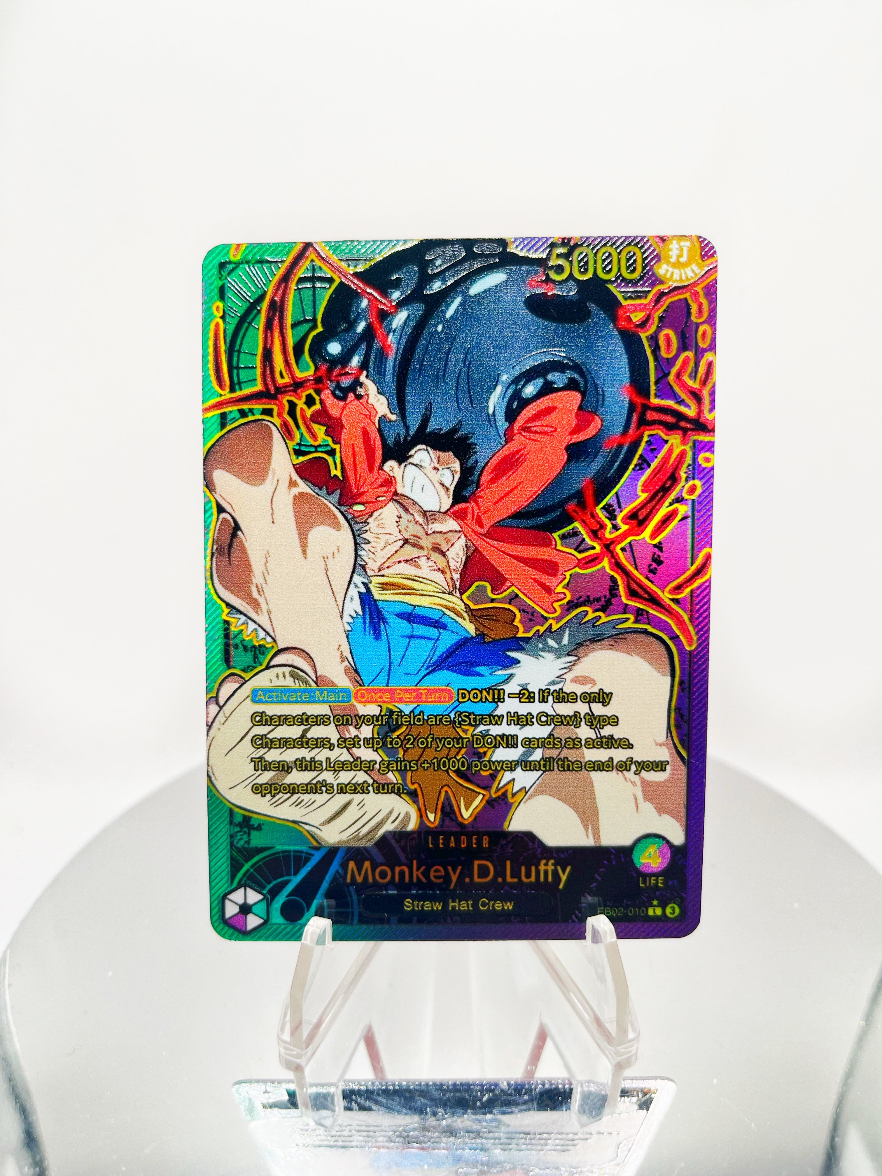EB02 Monkey D Luffy (MasterPrint Series)