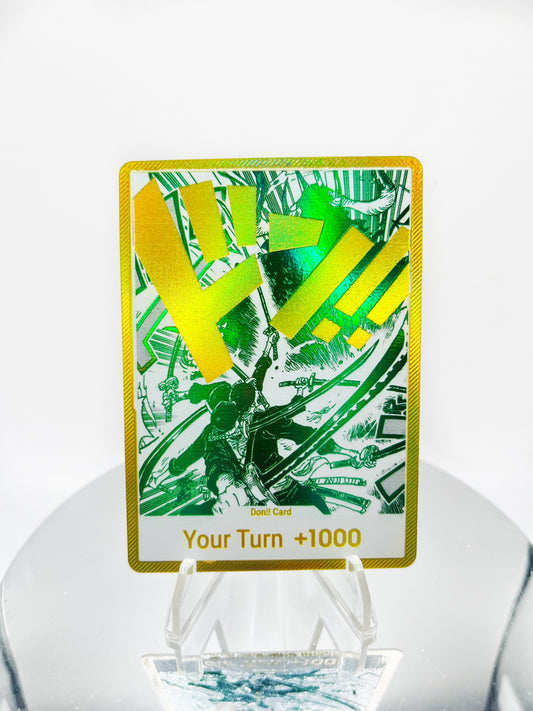 DON!! Zoro Manga Gold (10 CARD BUNDLE)