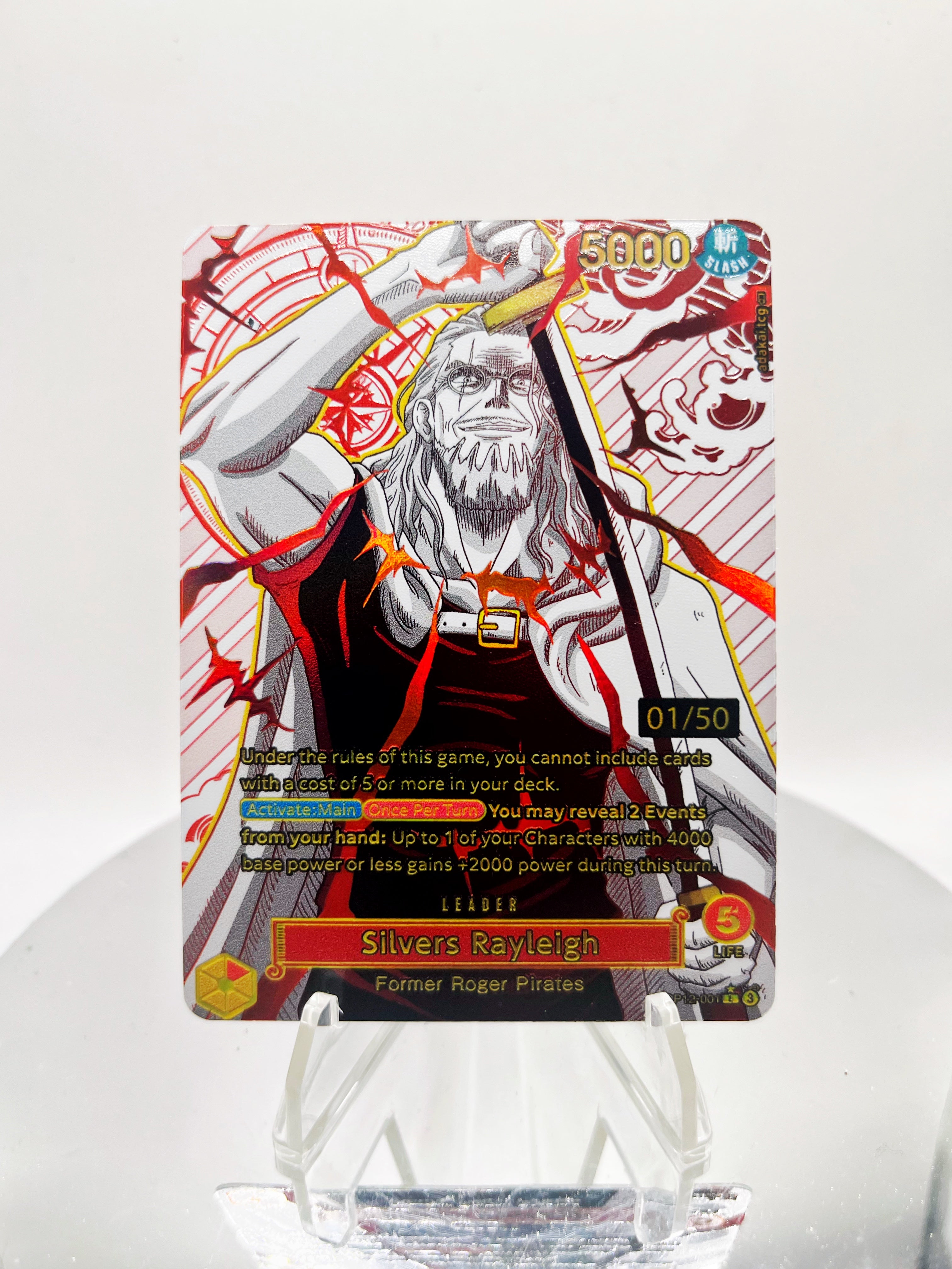 OP12 Silvers Rayleigh (Serialized SpiritFoil)