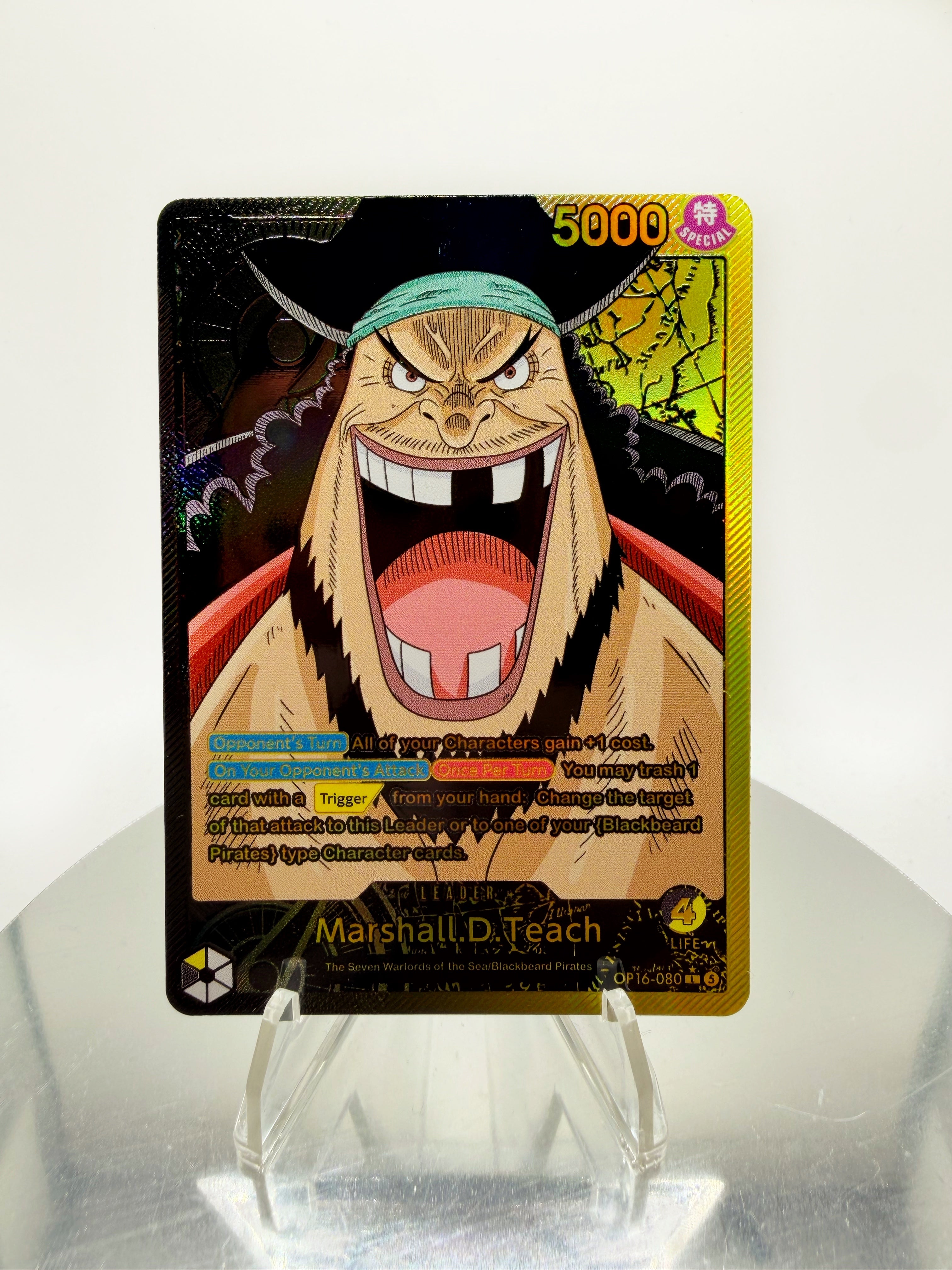 OP16 Blackbeard OG Series Custom Card