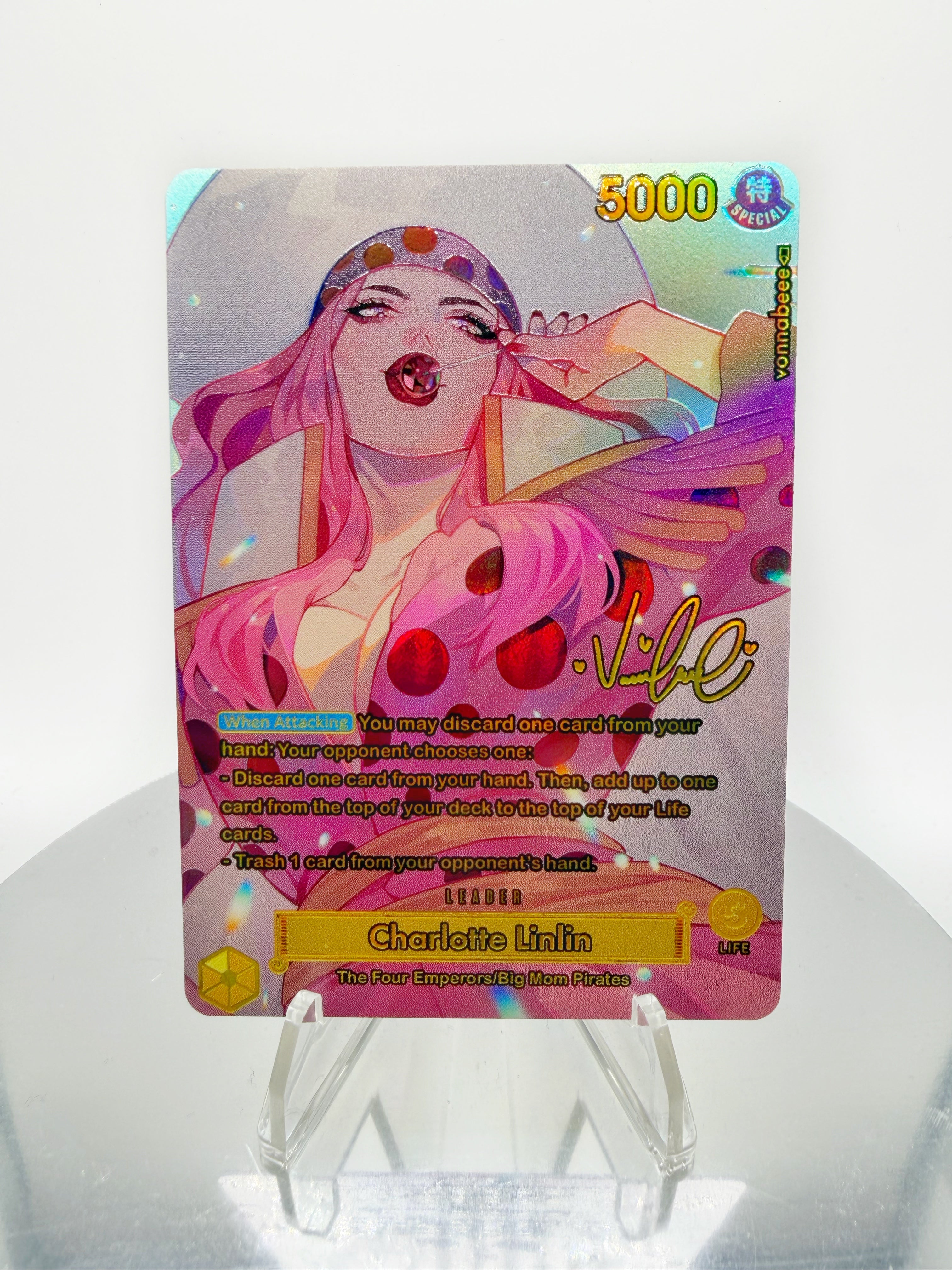 OP17 Young Linlin SIGNATURE (Art by Vonnabeee)