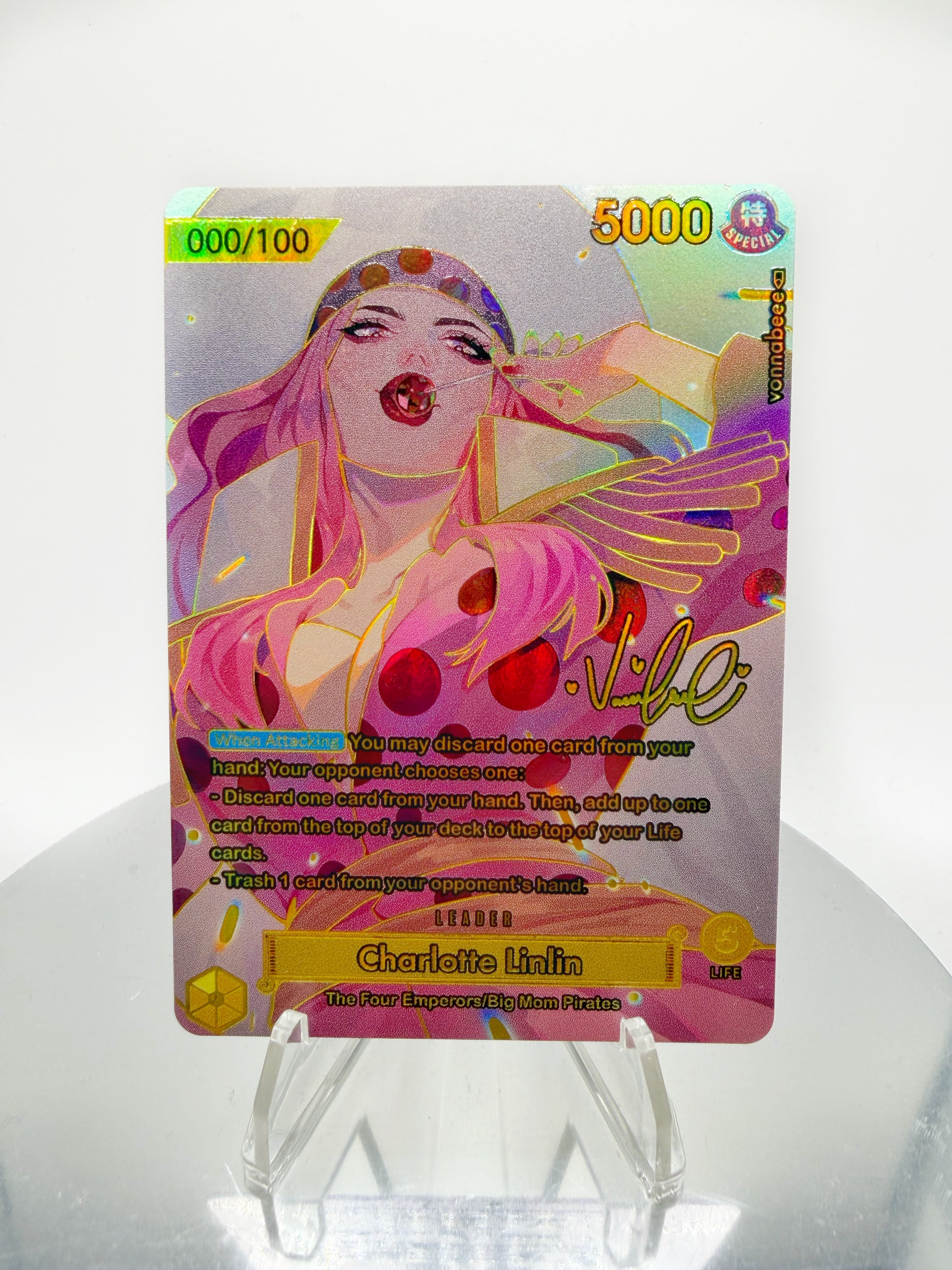 [SERIAL GOLD] OP17 Young Linlin SIGNATURE (Art by Vonnabeee)